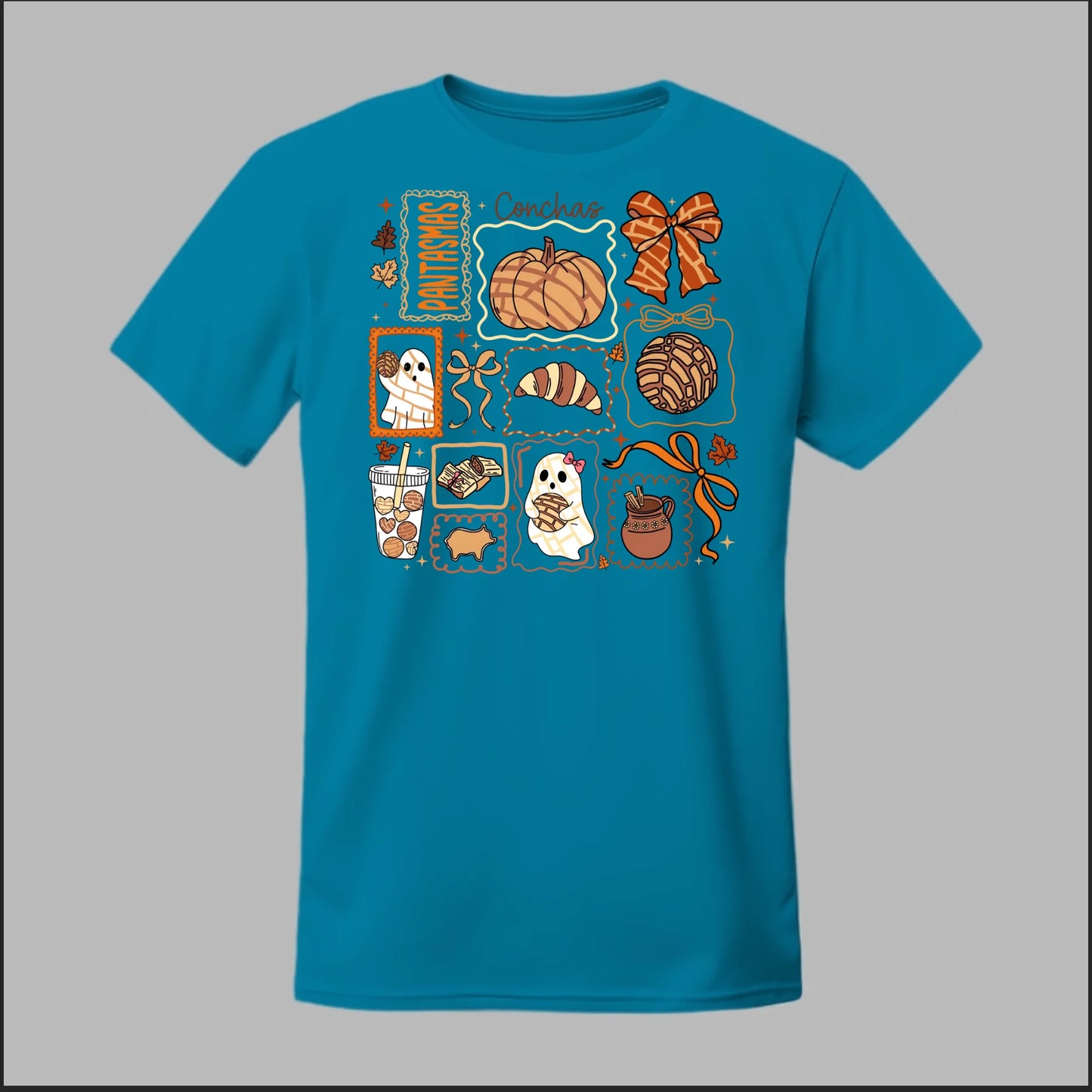 Pan de Muerto Fantasmas & Conchas Tee