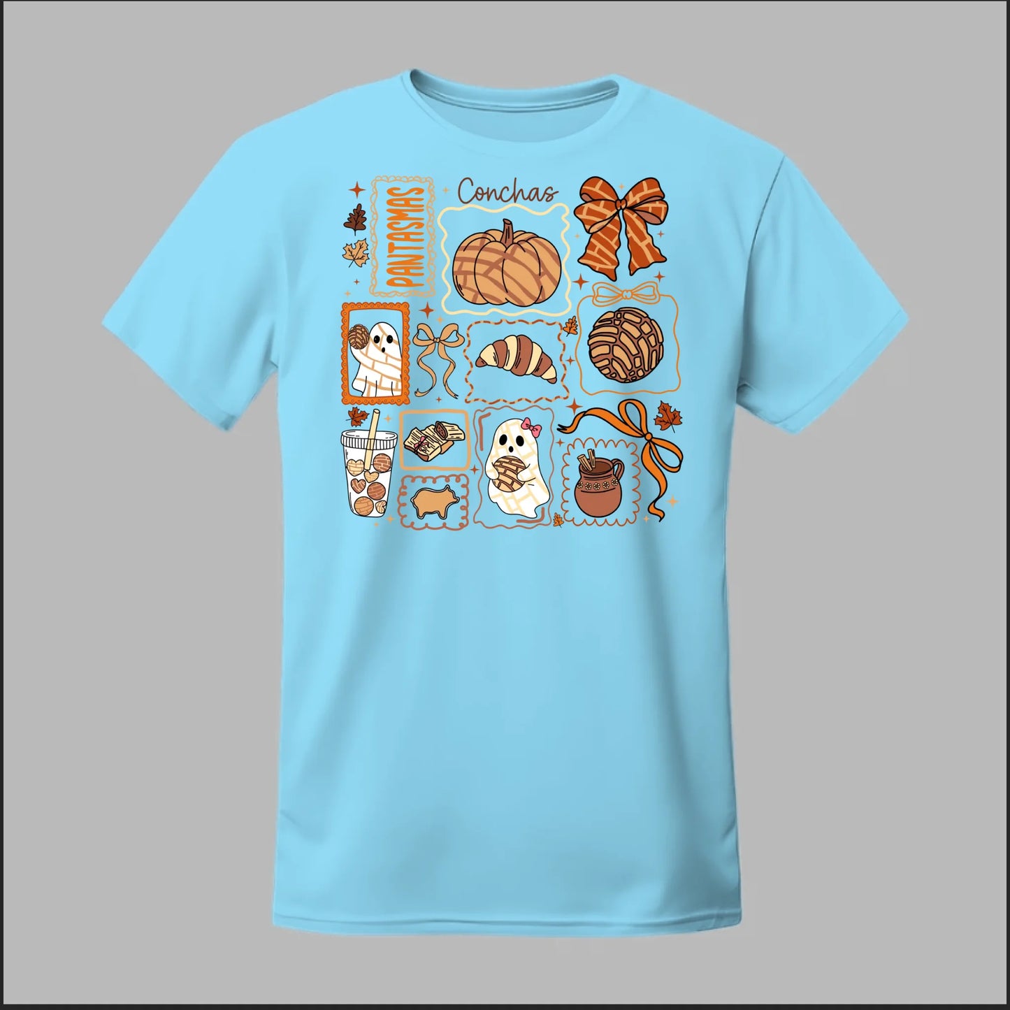 Pan de Muerto Fantasmas & Conchas Tee