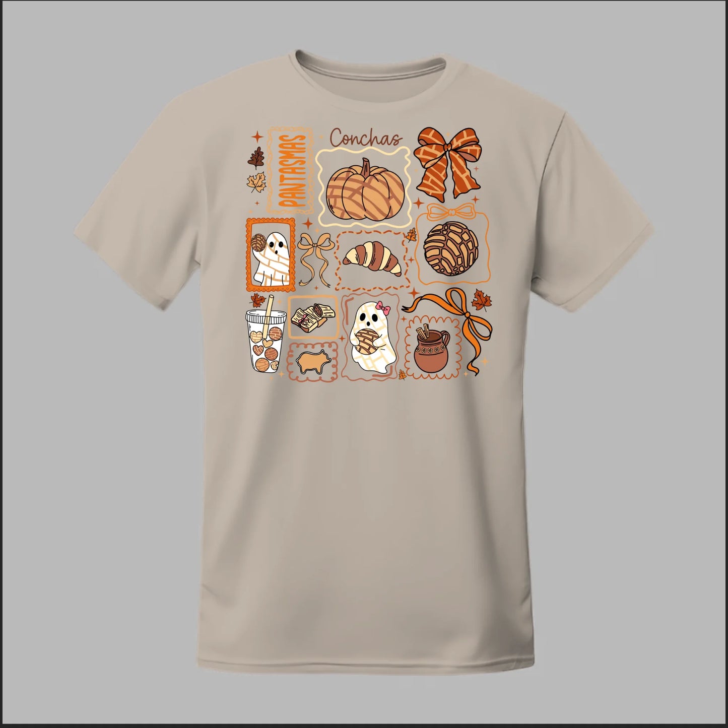 Pan de Muerto Fantasmas & Conchas Tee