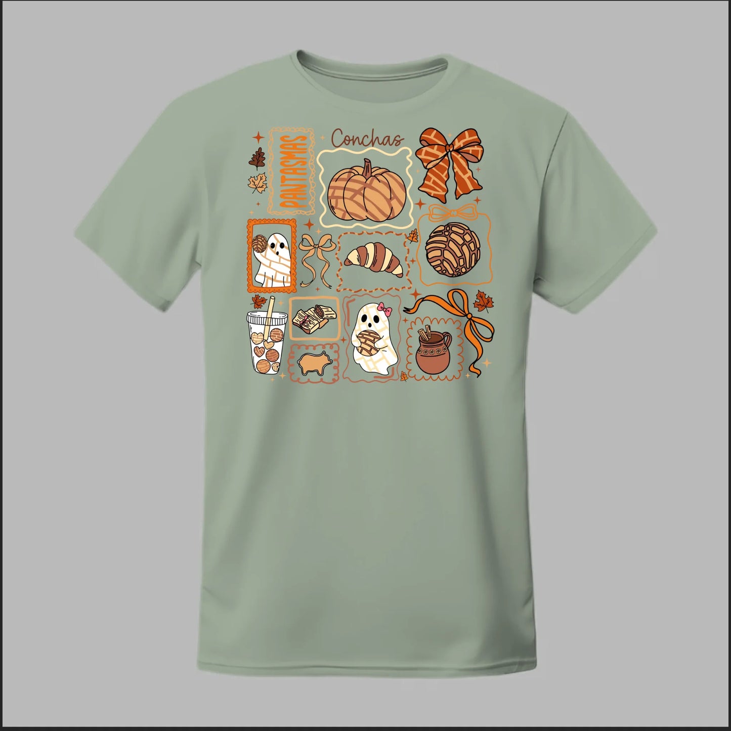 Pan de Muerto Fantasmas & Conchas Tee