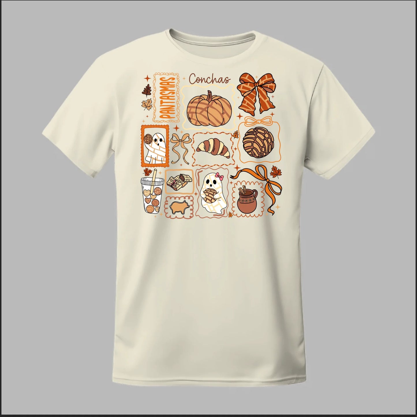 Pan de Muerto Fantasmas & Conchas Tee