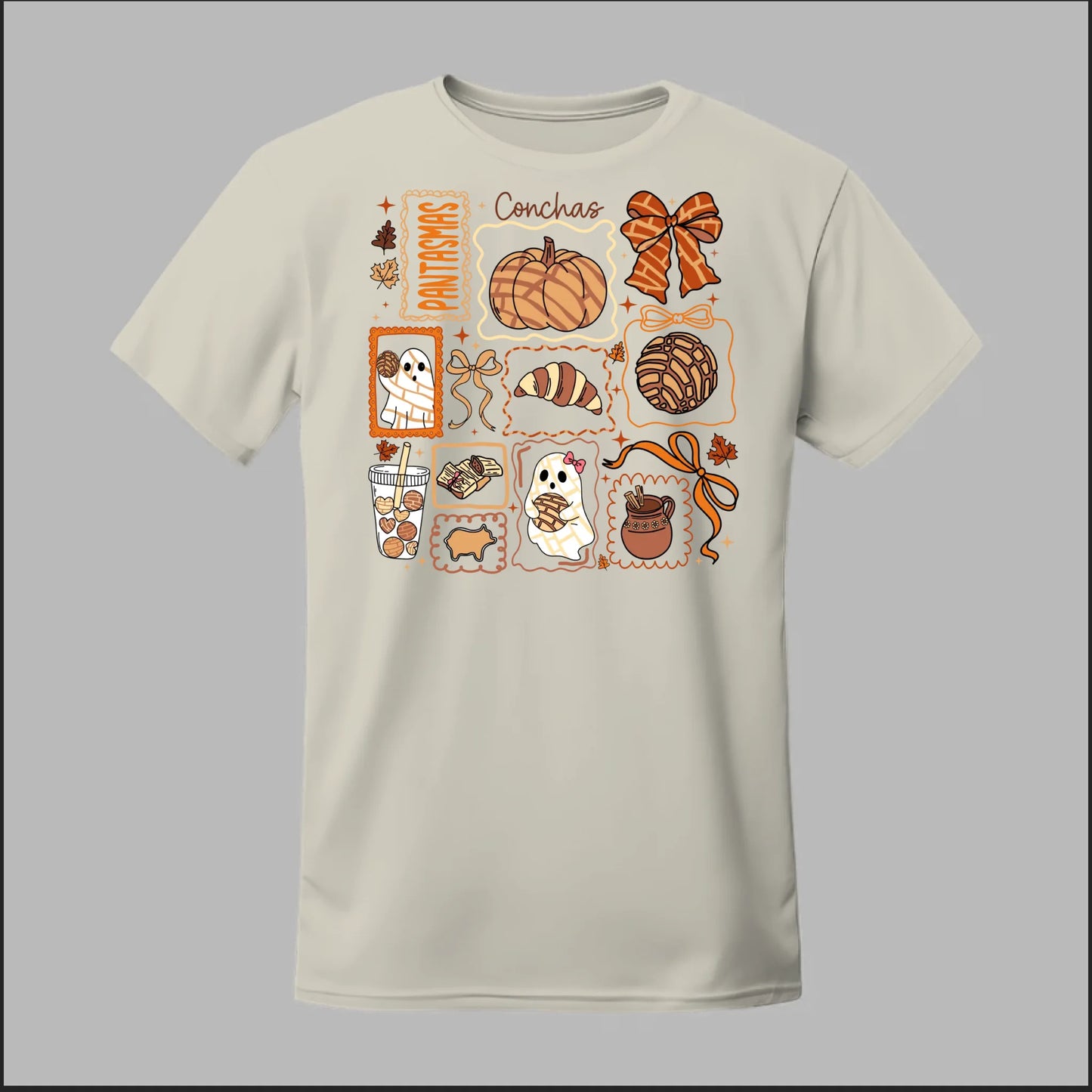 Pan de Muerto Fantasmas & Conchas Tee