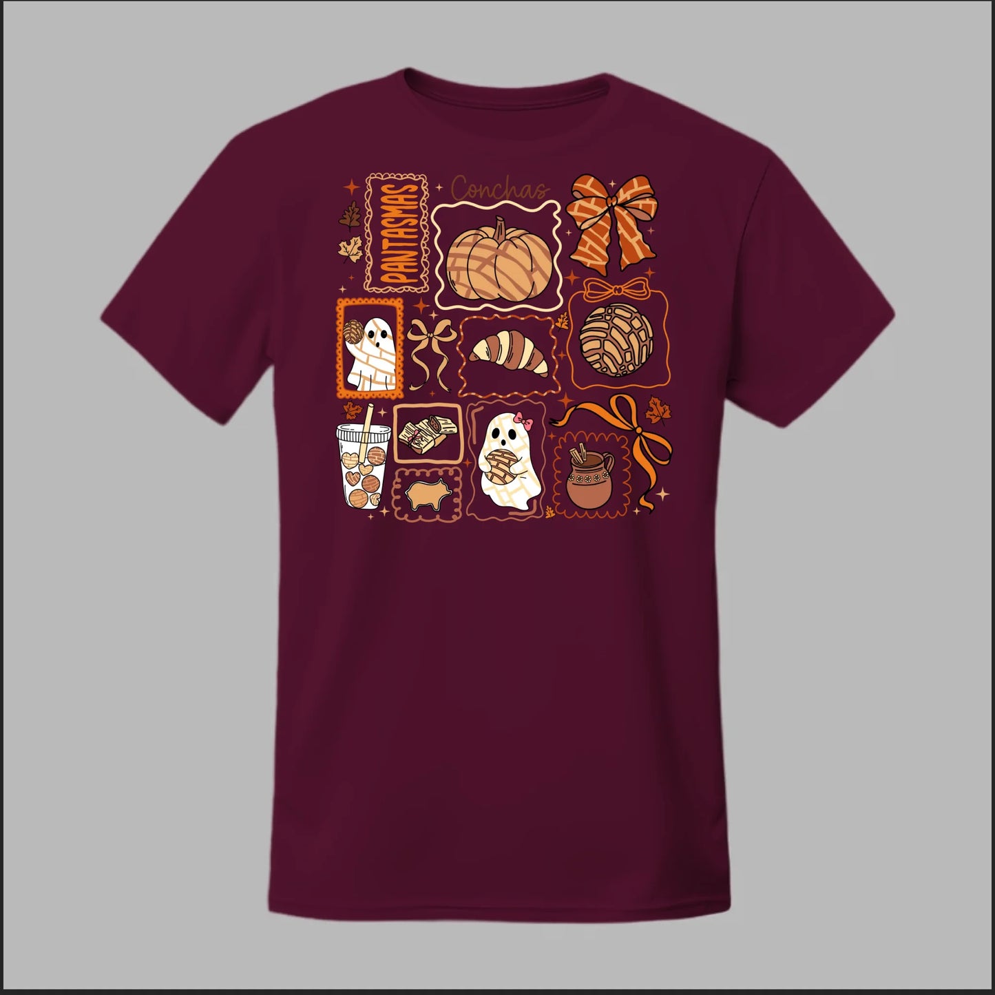 Pan de Muerto Fantasmas & Conchas Tee