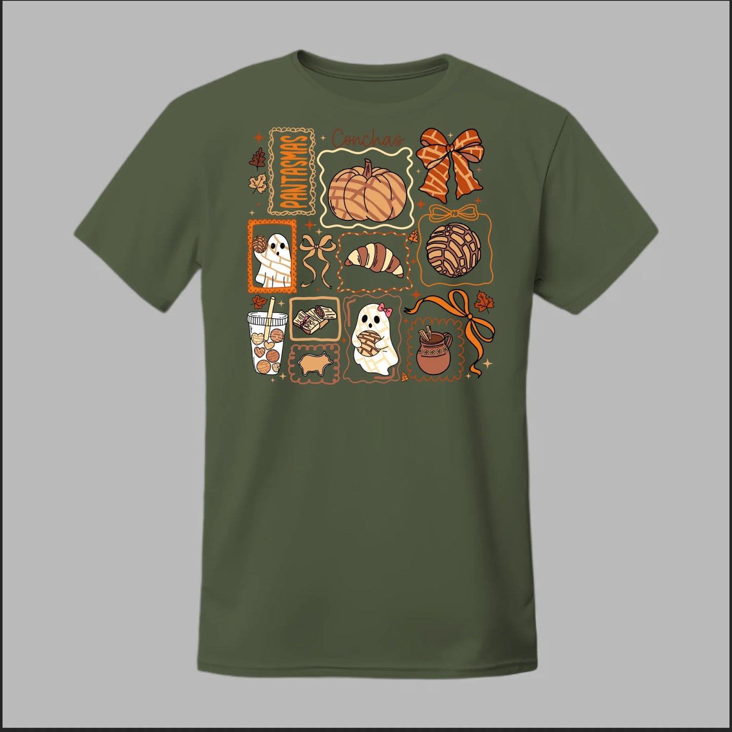 Pan de Muerto Fantasmas & Conchas Tee