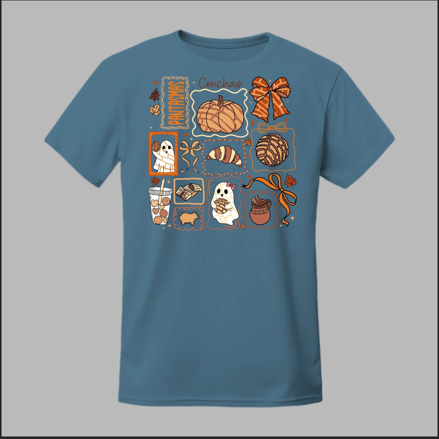 Pan de Muerto Fantasmas & Conchas Tee