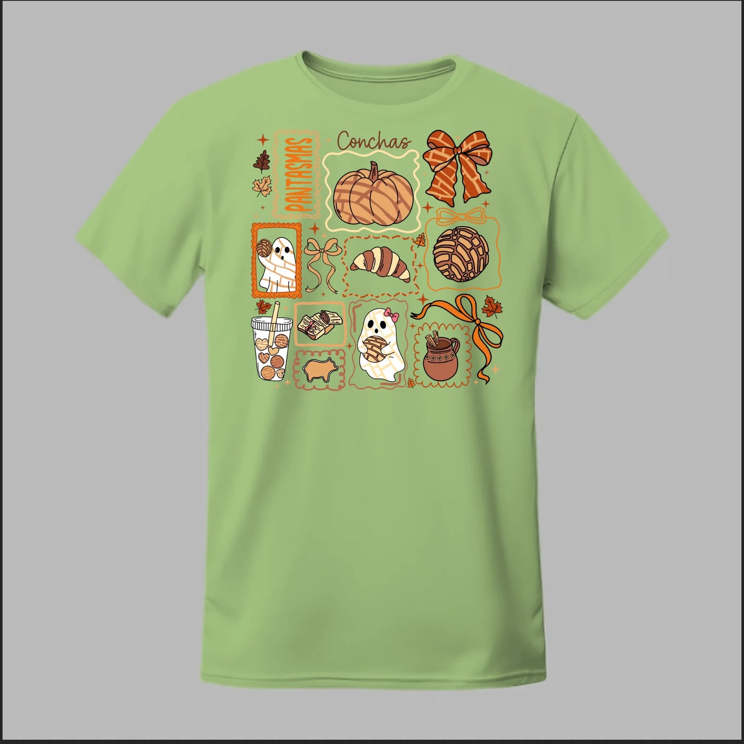 Pan de Muerto Fantasmas & Conchas Tee