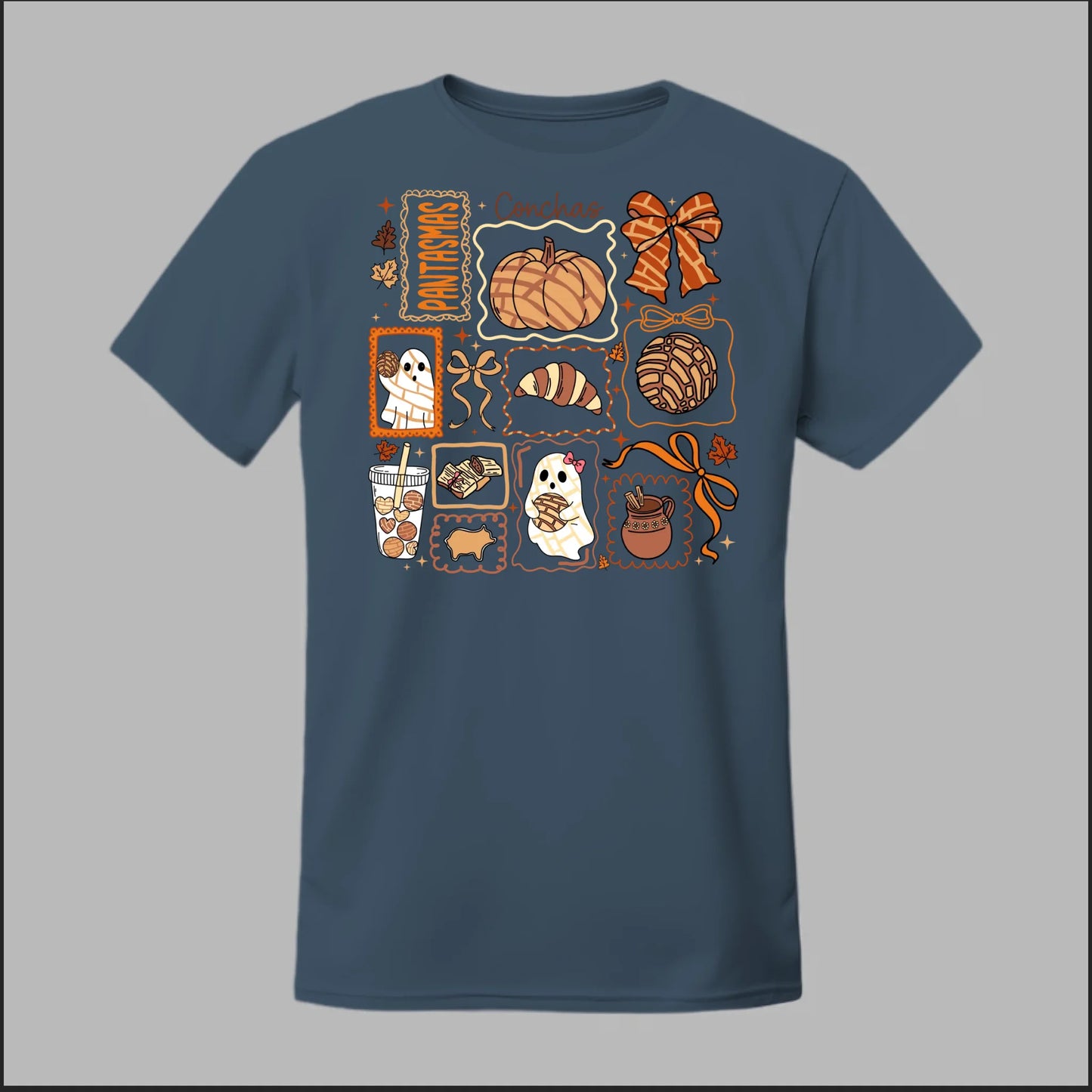 Pan de Muerto Fantasmas & Conchas Tee
