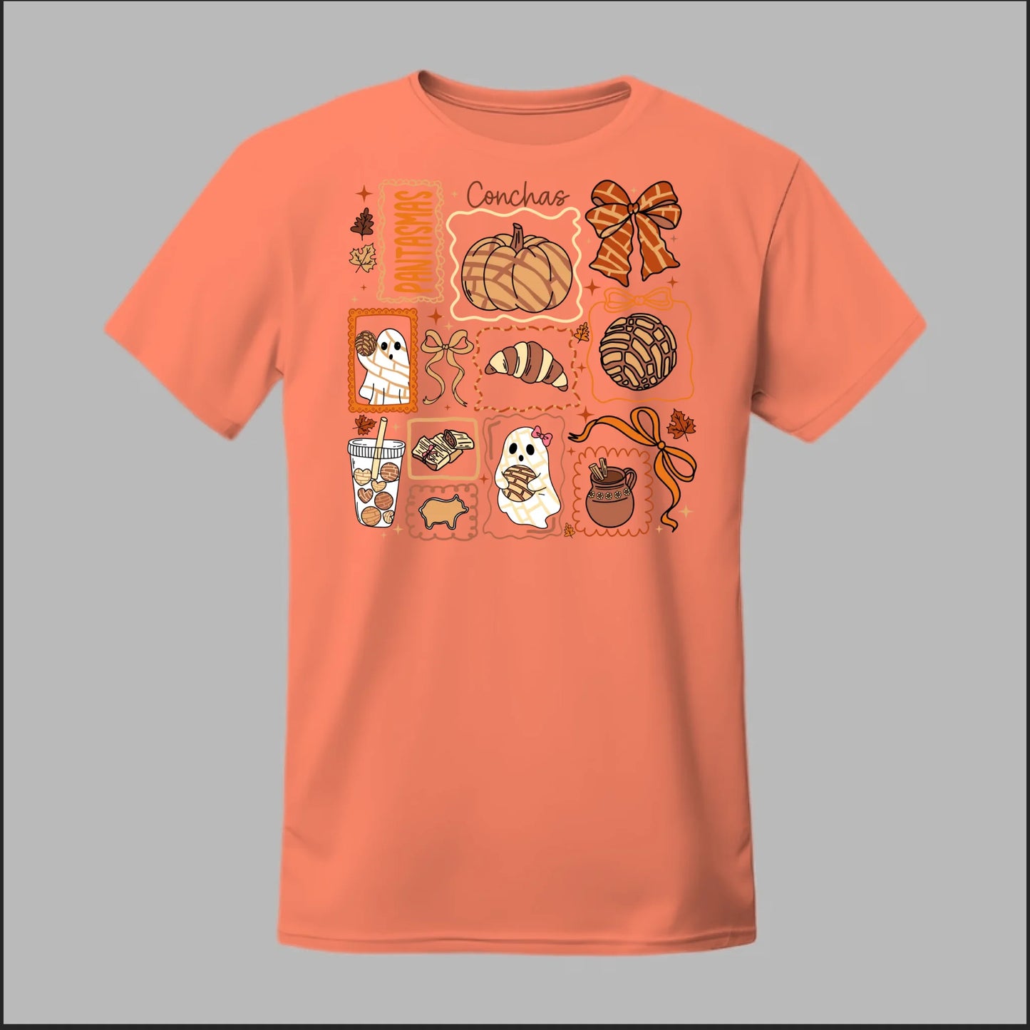 Pan de Muerto Fantasmas & Conchas Tee