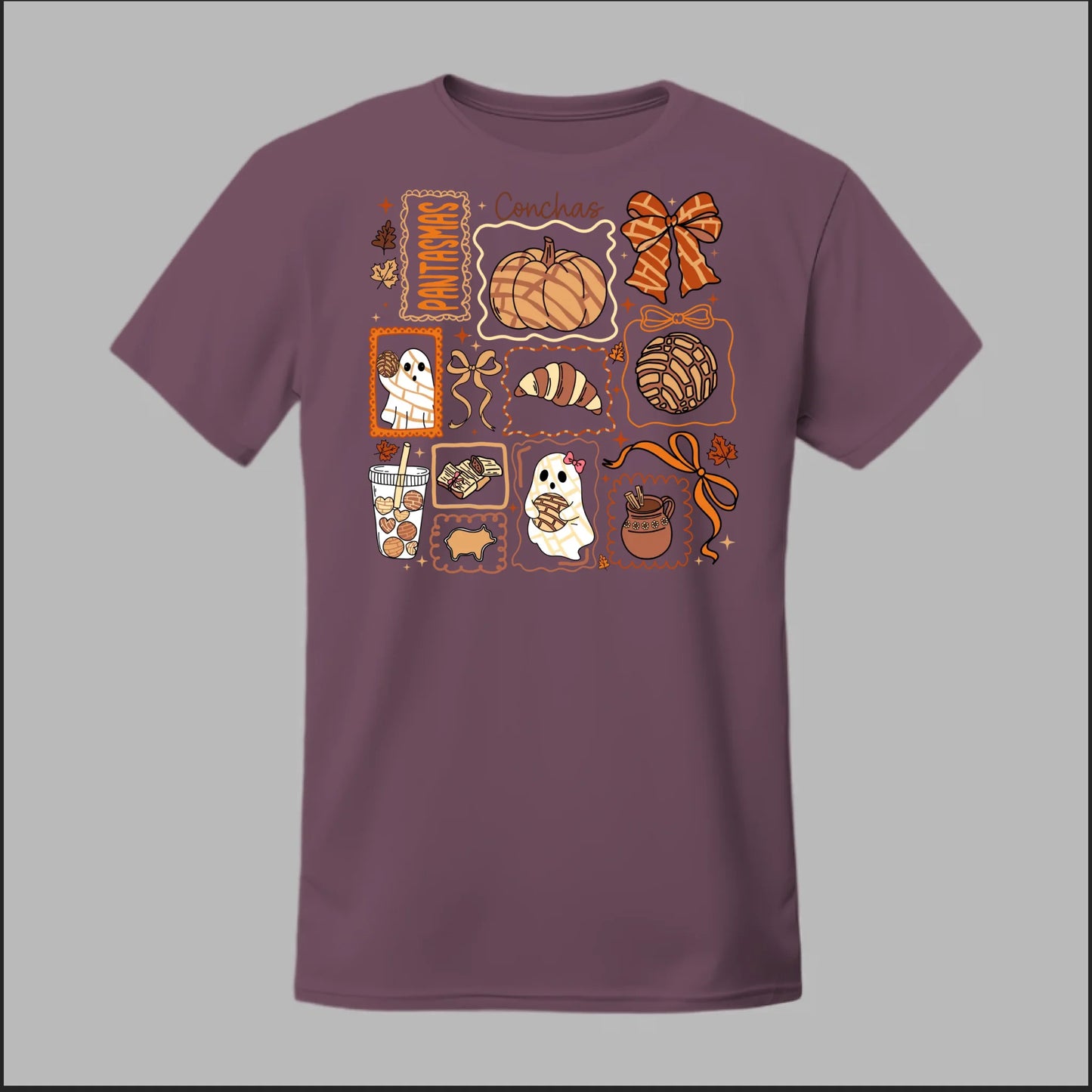 Pan de Muerto Fantasmas & Conchas Tee