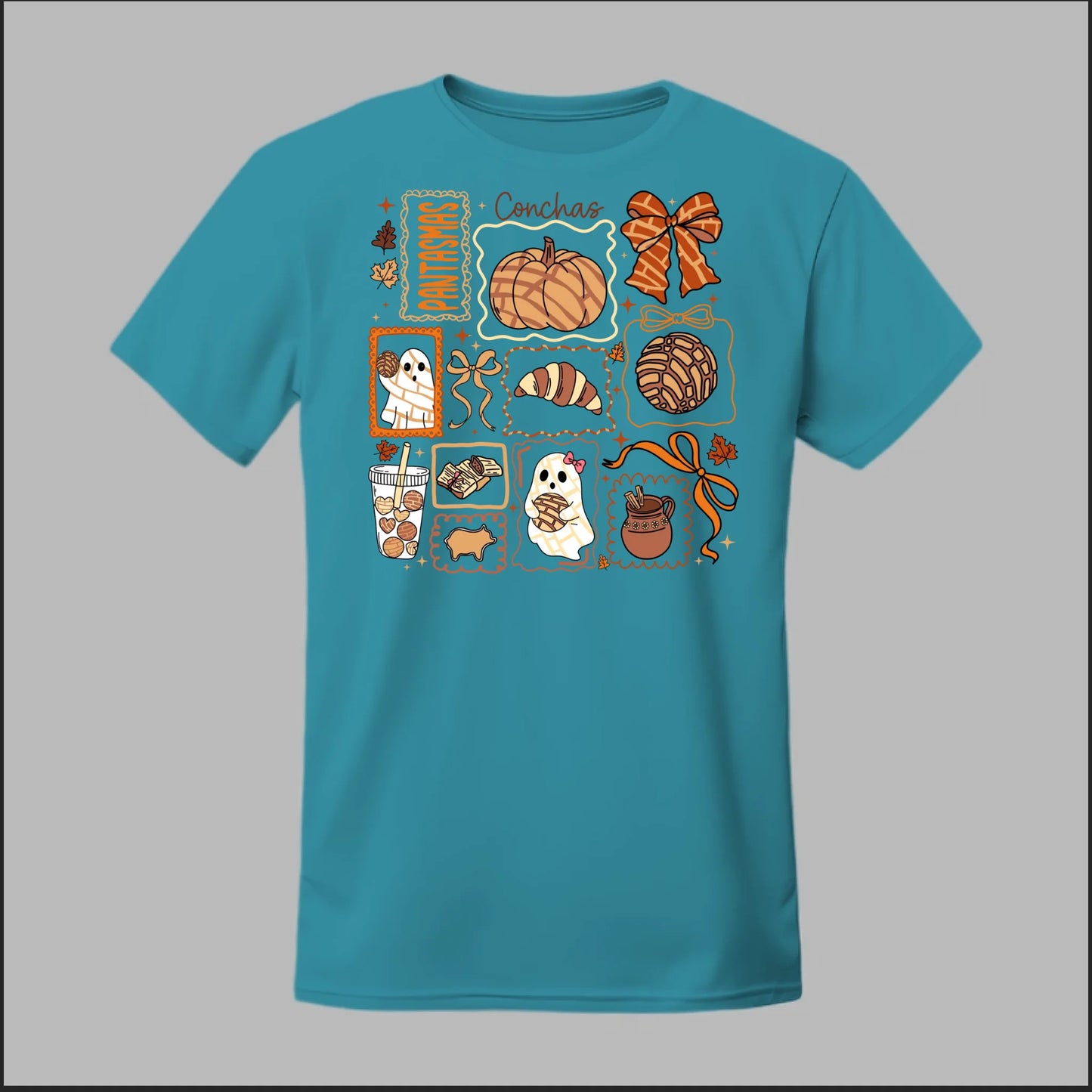 Pan de Muerto Fantasmas & Conchas Tee
