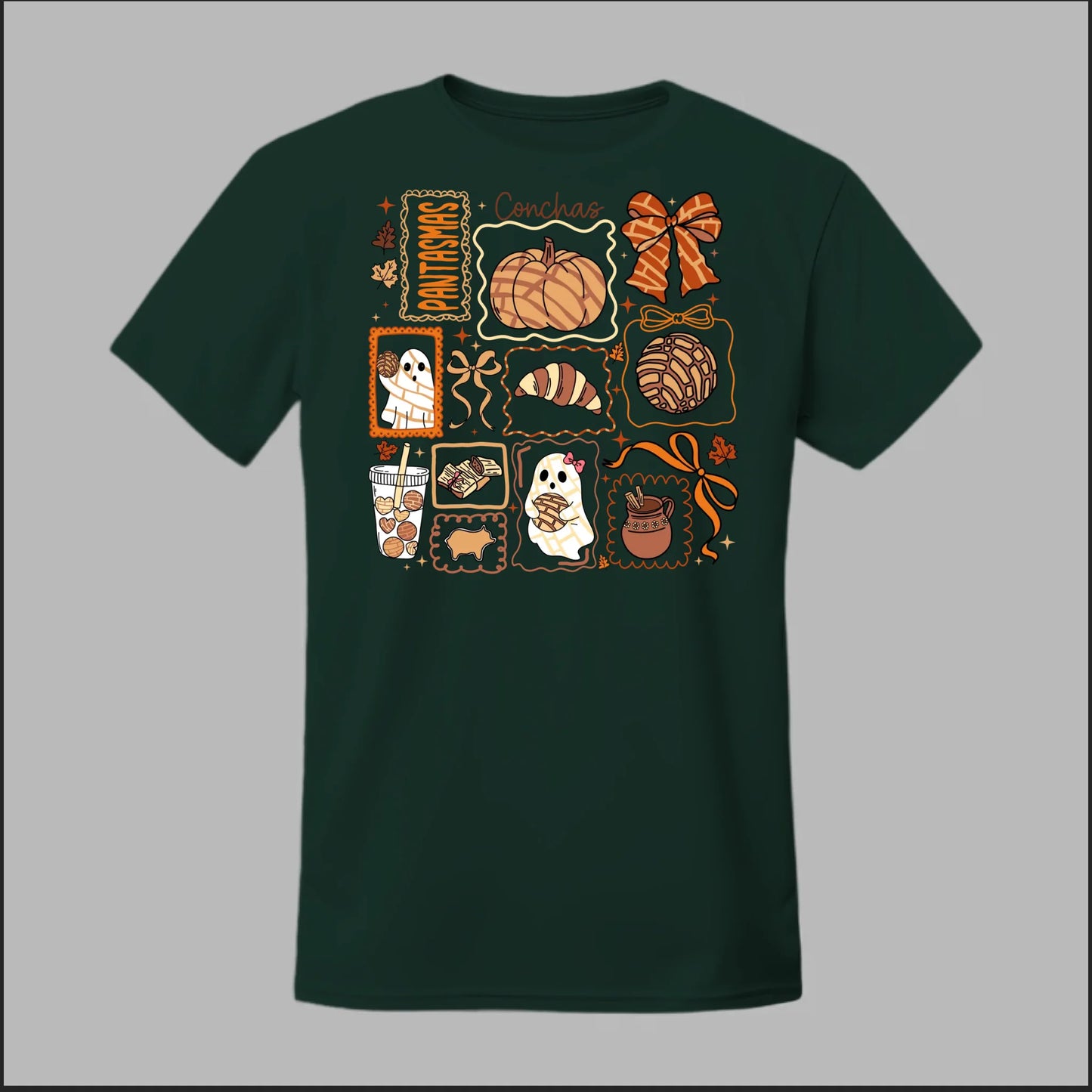 Pan de Muerto Fantasmas & Conchas Tee