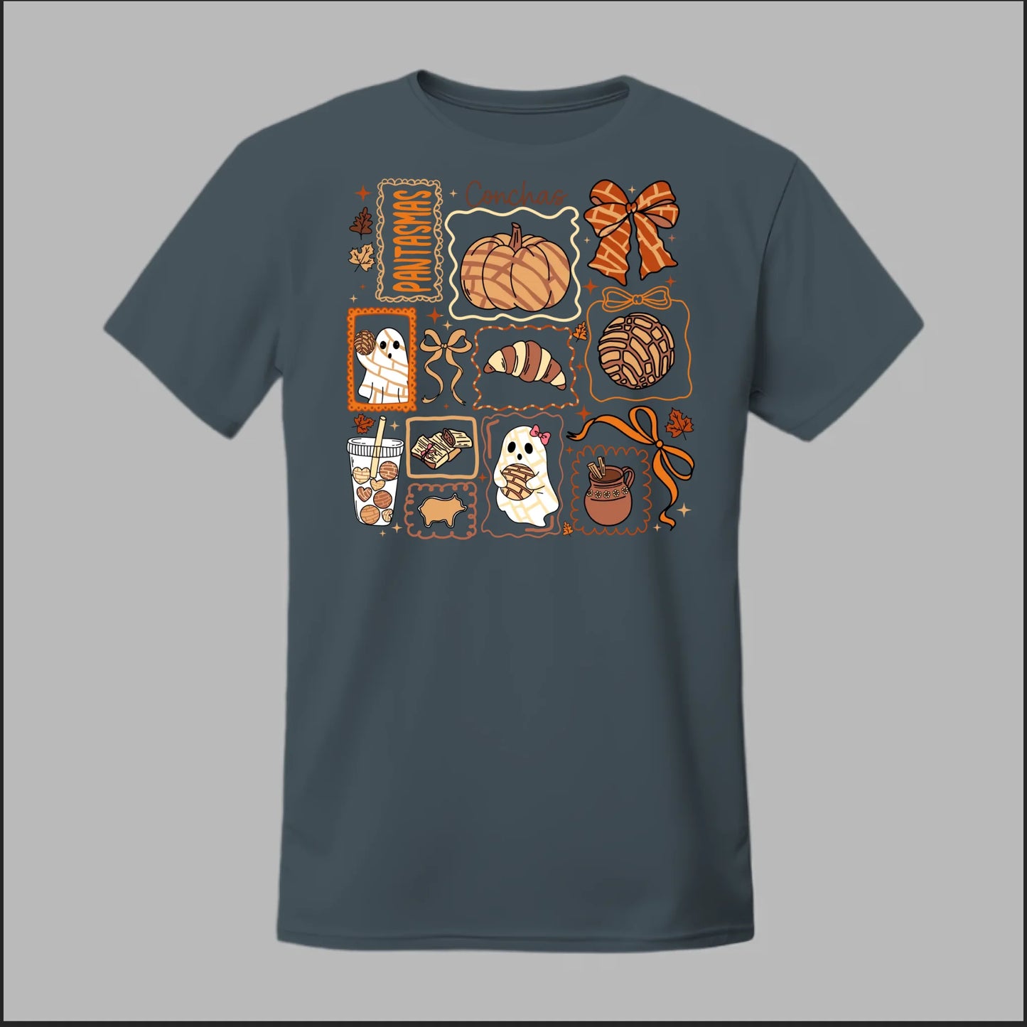 Pan de Muerto Fantasmas & Conchas Tee