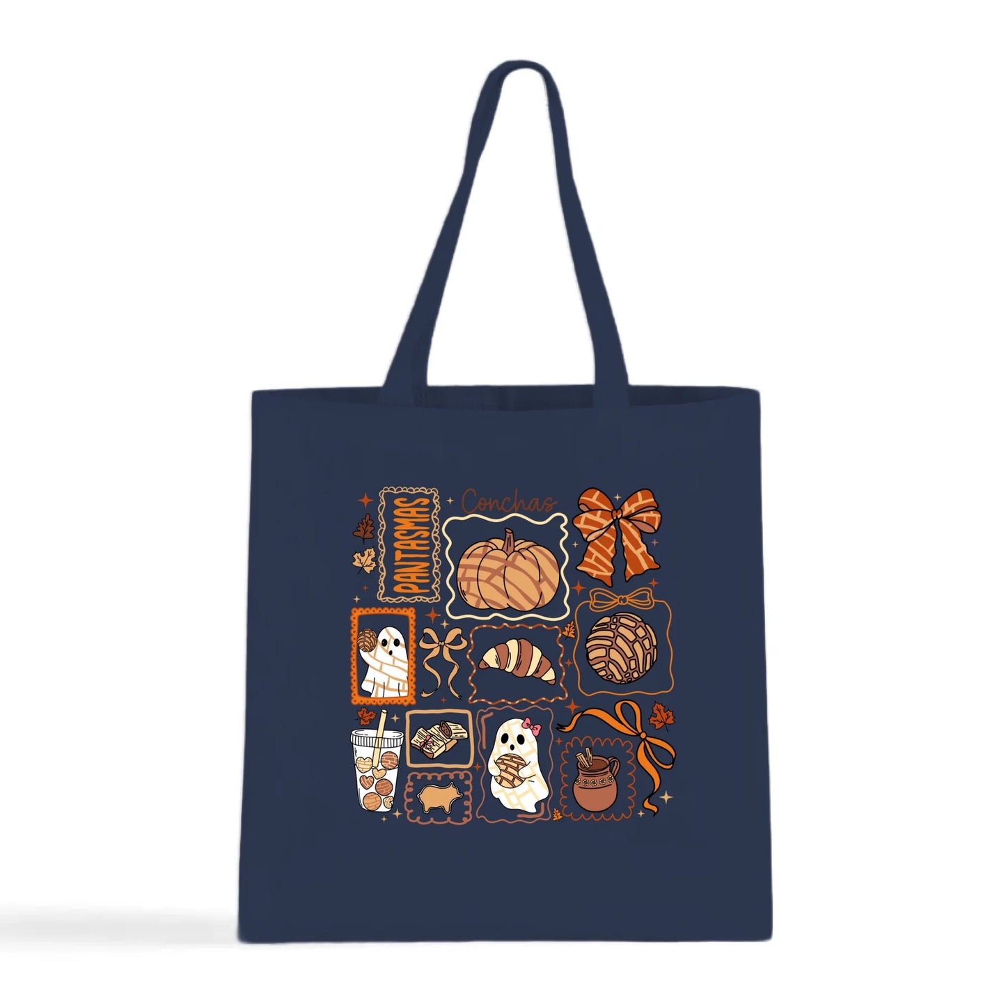 Pan de Muerto Fantasmas & Conchas Tote Bag