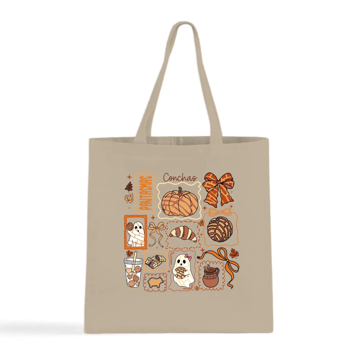 Pan de Muerto Fantasmas & Conchas Tote Bag