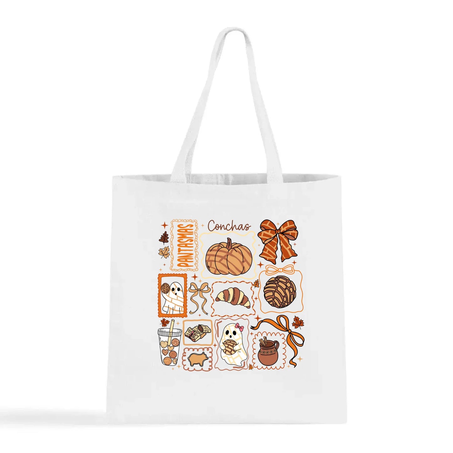 Pan de Muerto Fantasmas & Conchas Tote Bag