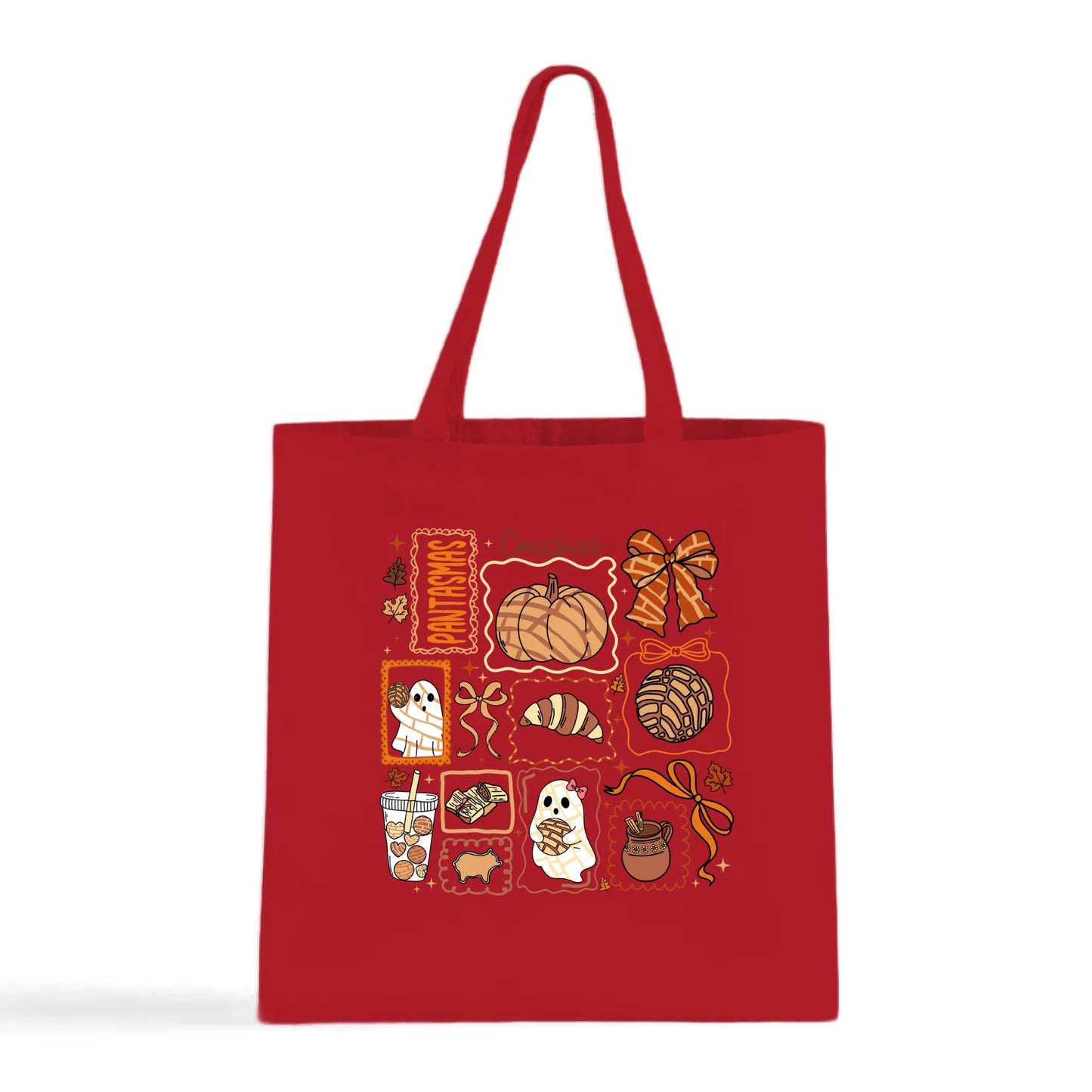 Pan de Muerto Fantasmas & Conchas Tote Bag