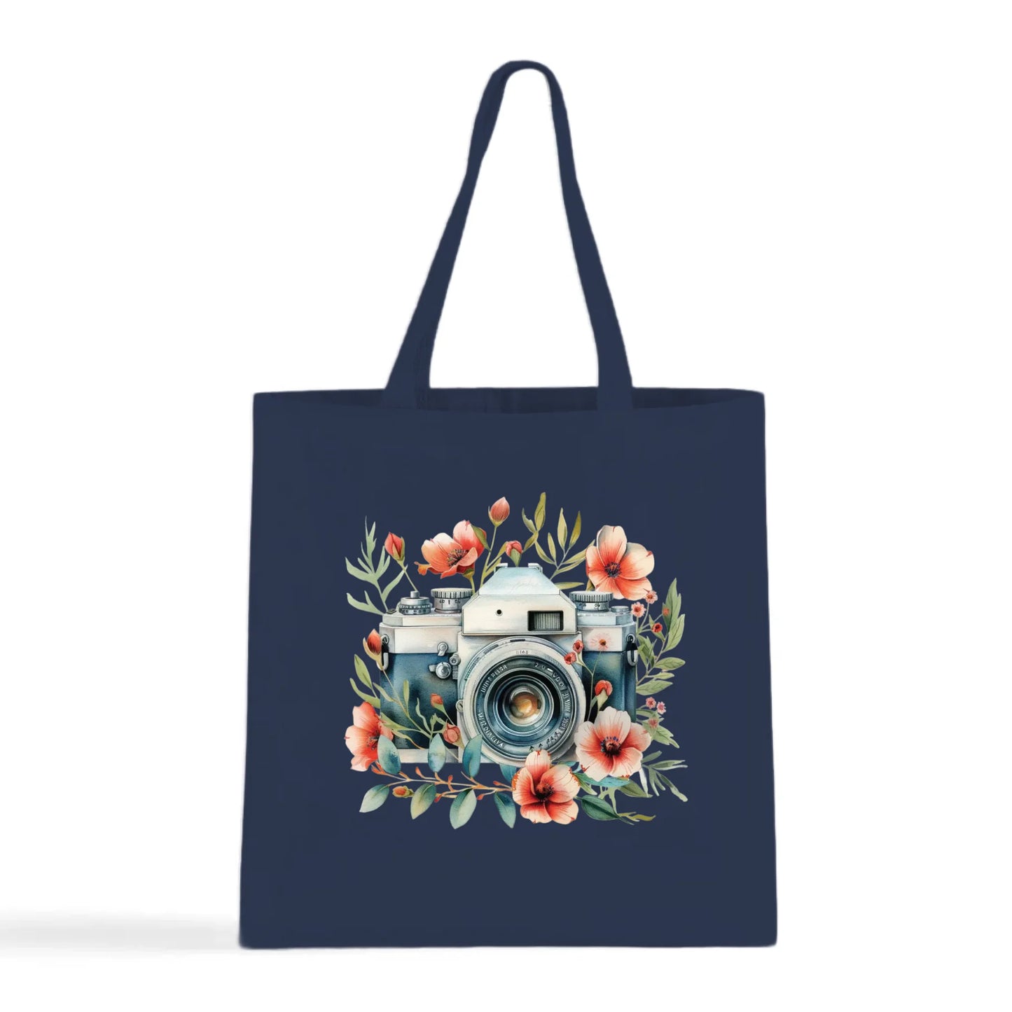 Floral Focus Tote Bag