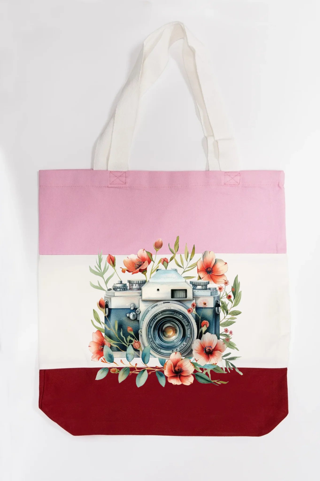 Floral Focus Tote Bag