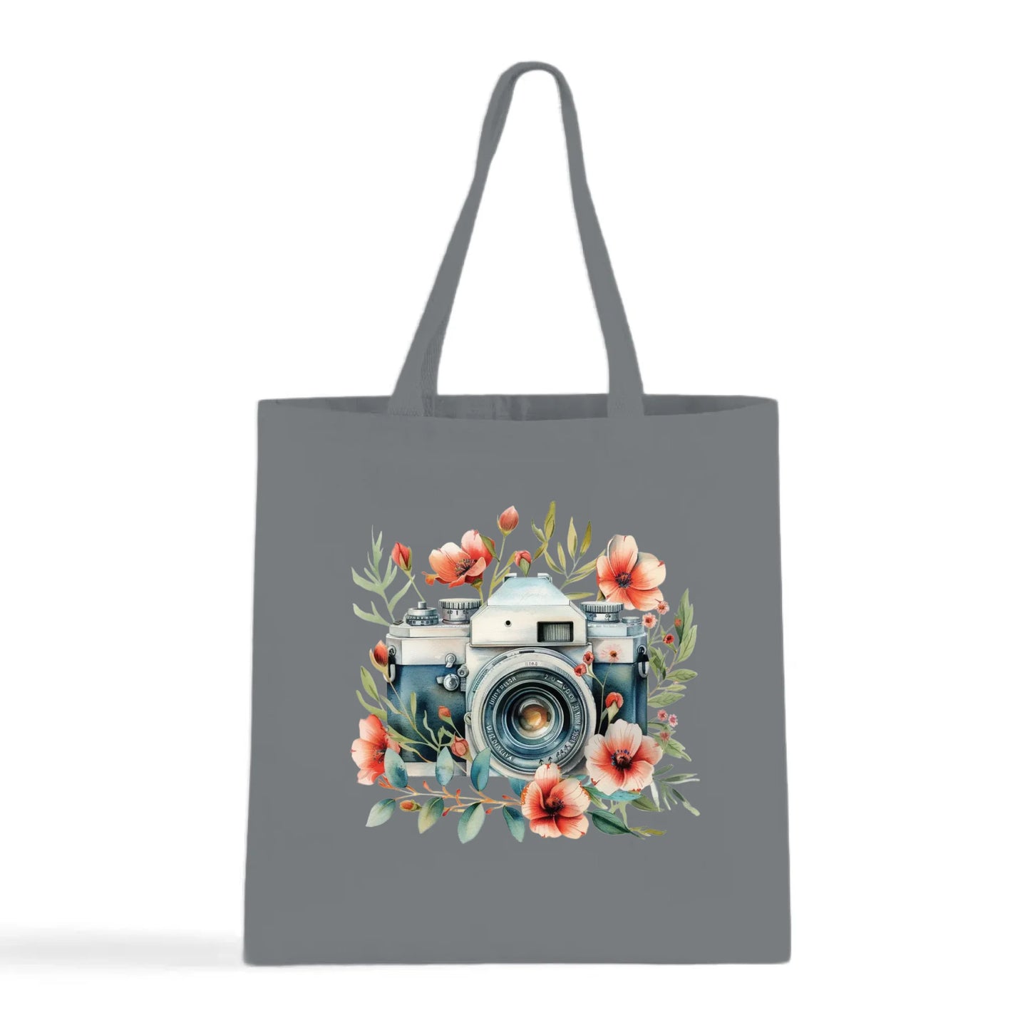 Floral Focus Tote Bag