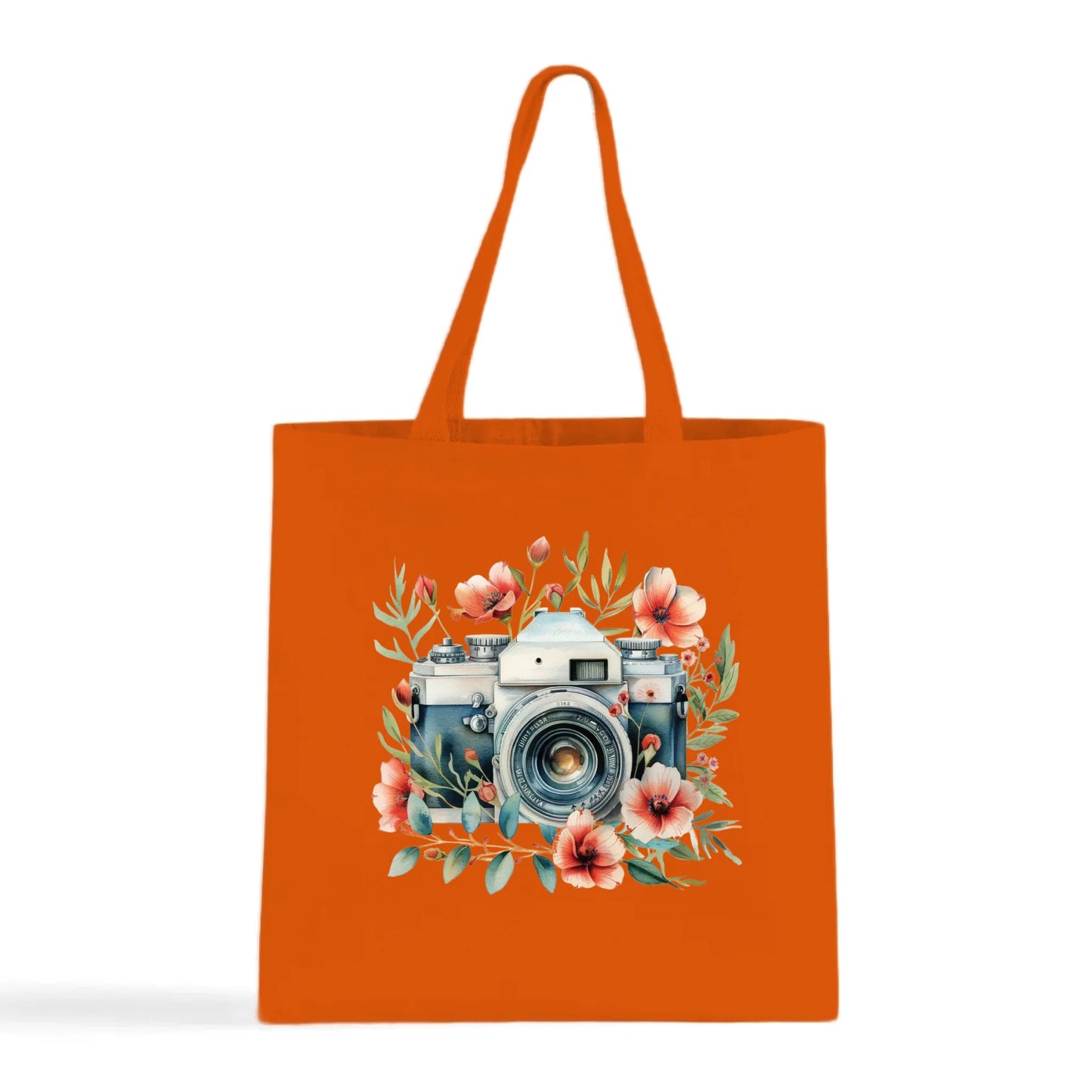 Floral Focus Tote Bag