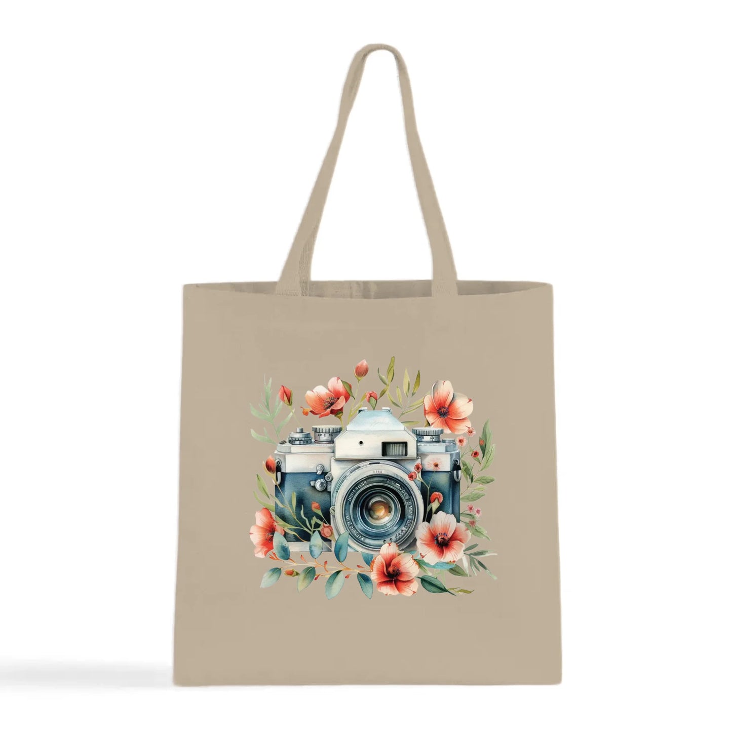 Floral Focus Tote Bag