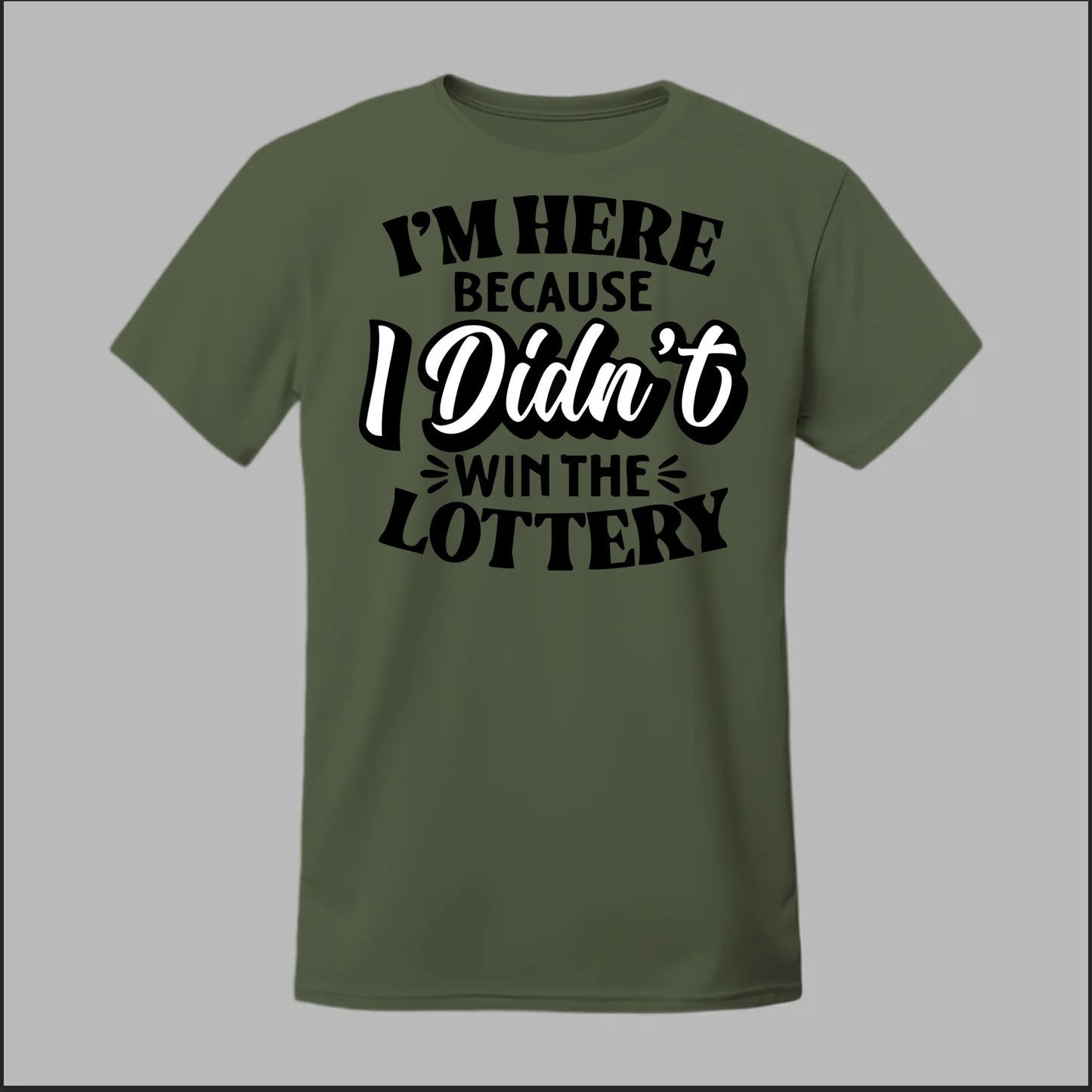 Front Military Green