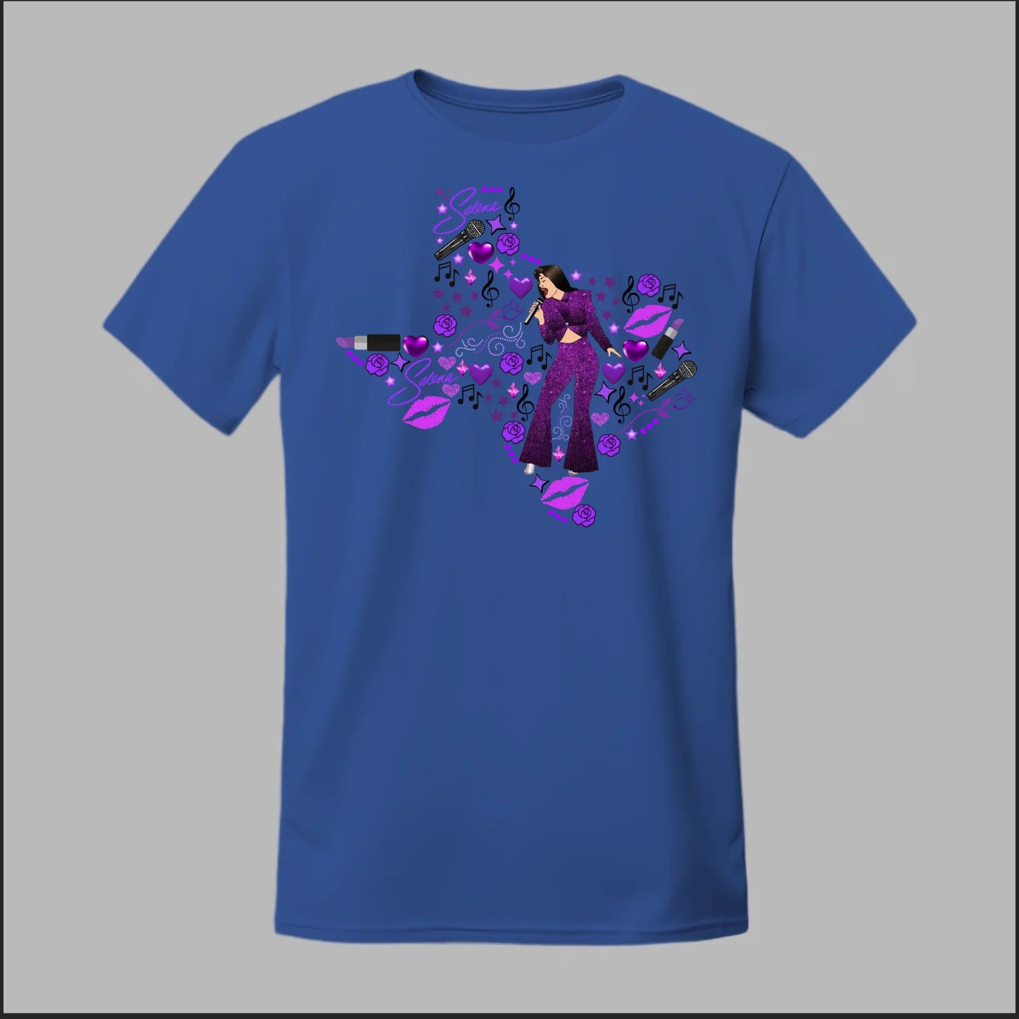 Selena Spotlight in Purple Tee