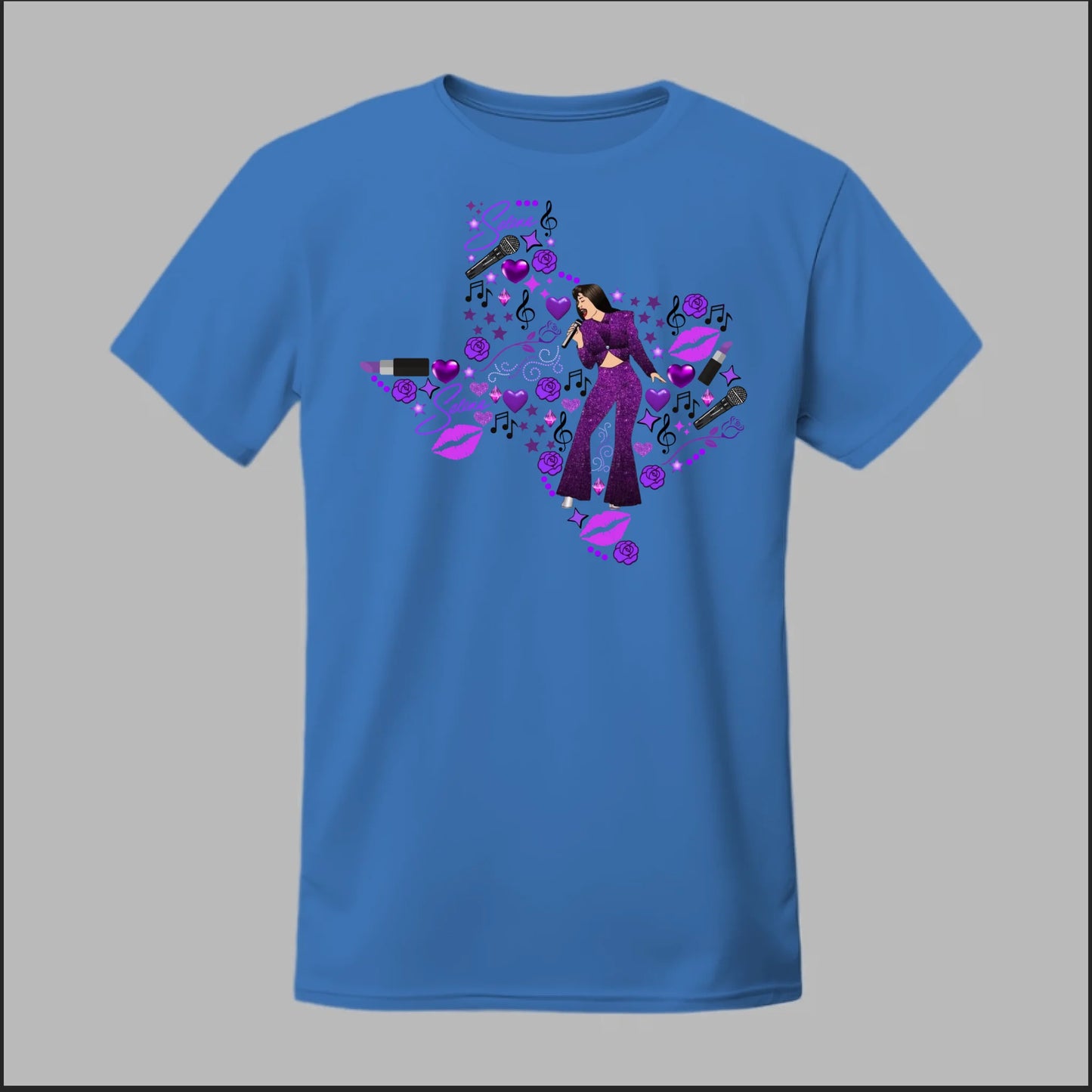 Selena Spotlight in Purple Tee
