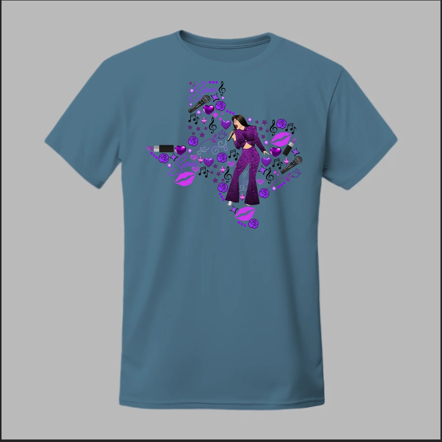 Selena Spotlight in Purple Tee