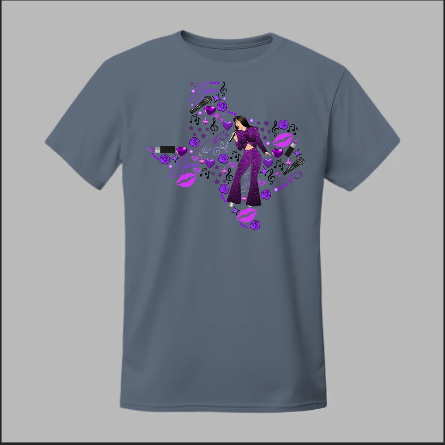 Selena Spotlight in Purple Tee
