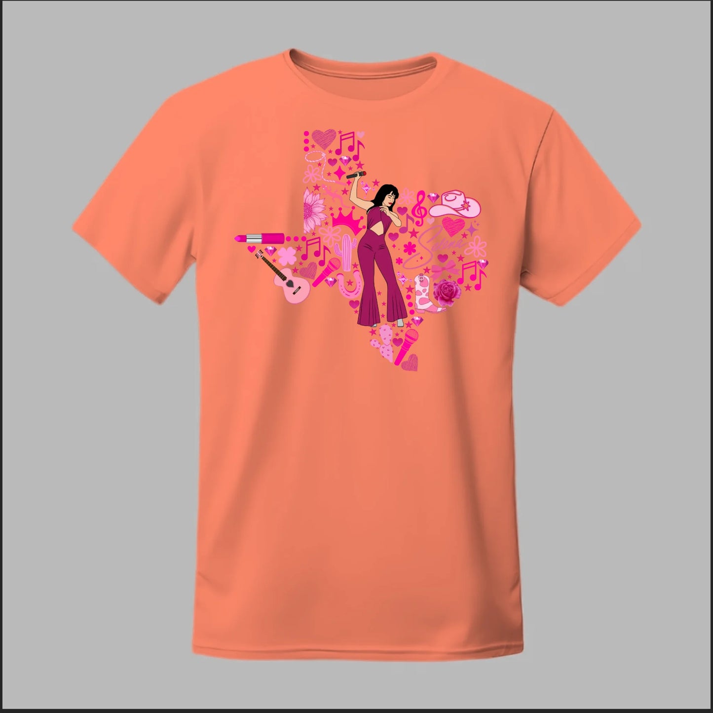 Texas Rose: Selena Tribute Tee