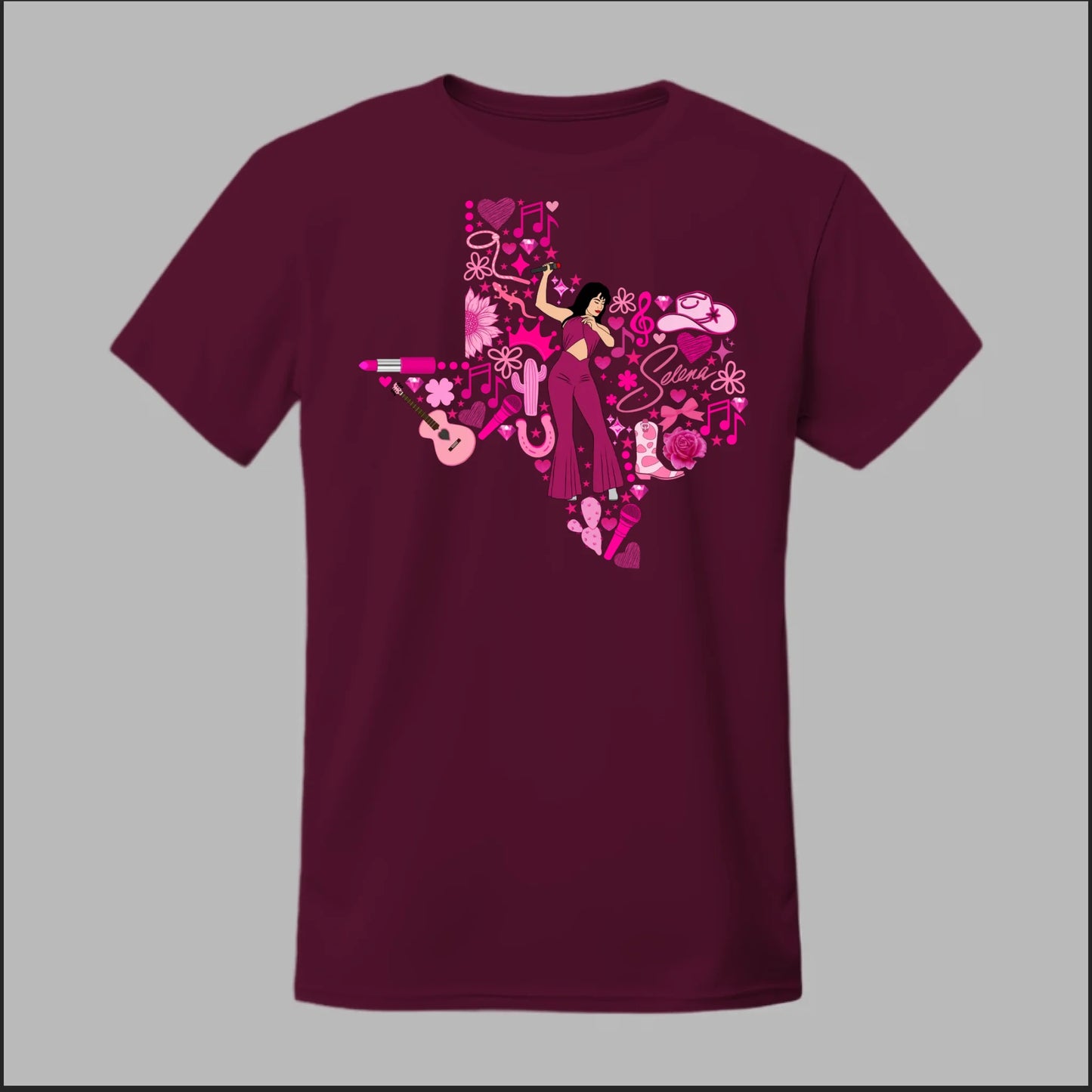 Texas Rose: Selena Tribute Tee