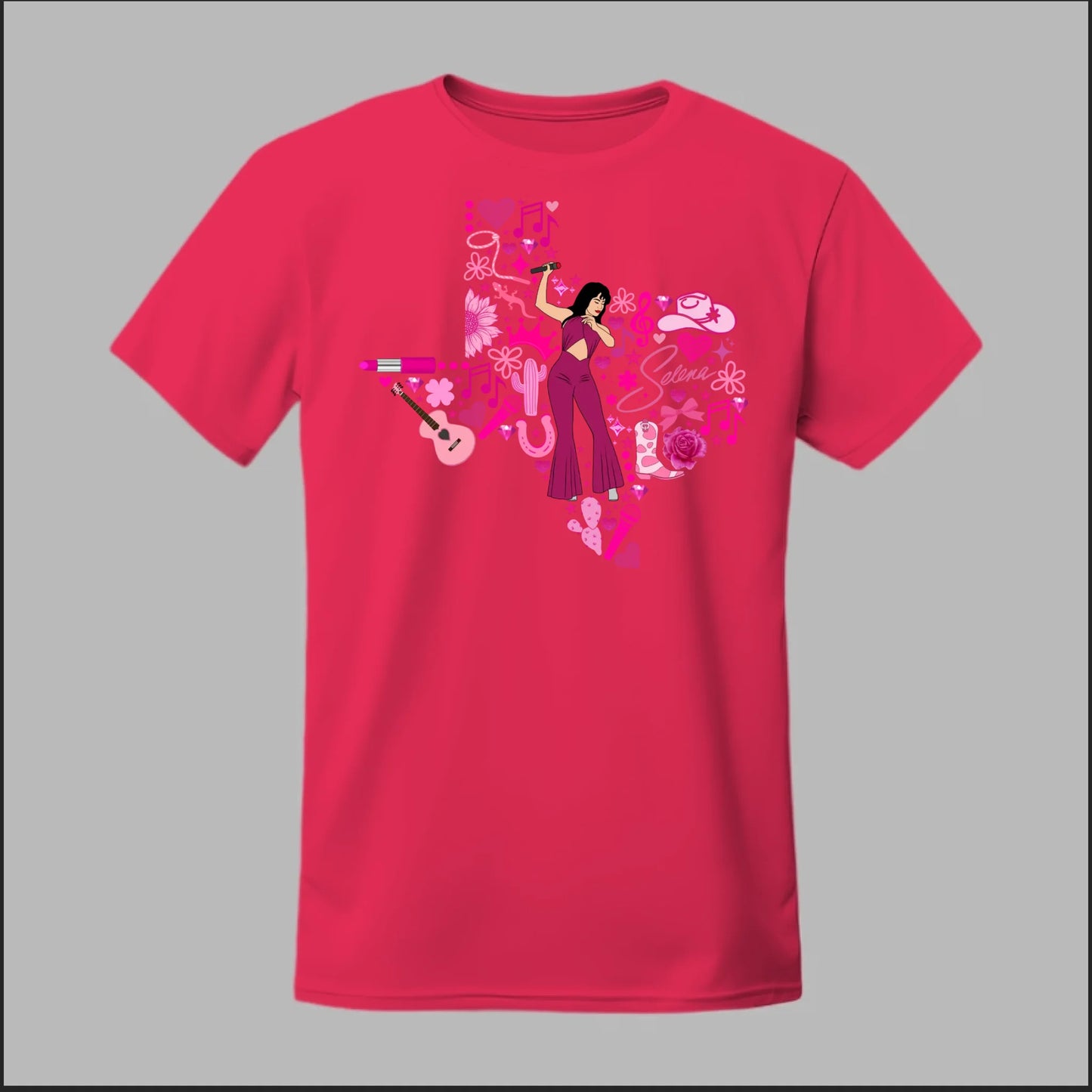 Texas Rose: Selena Tribute Tee
