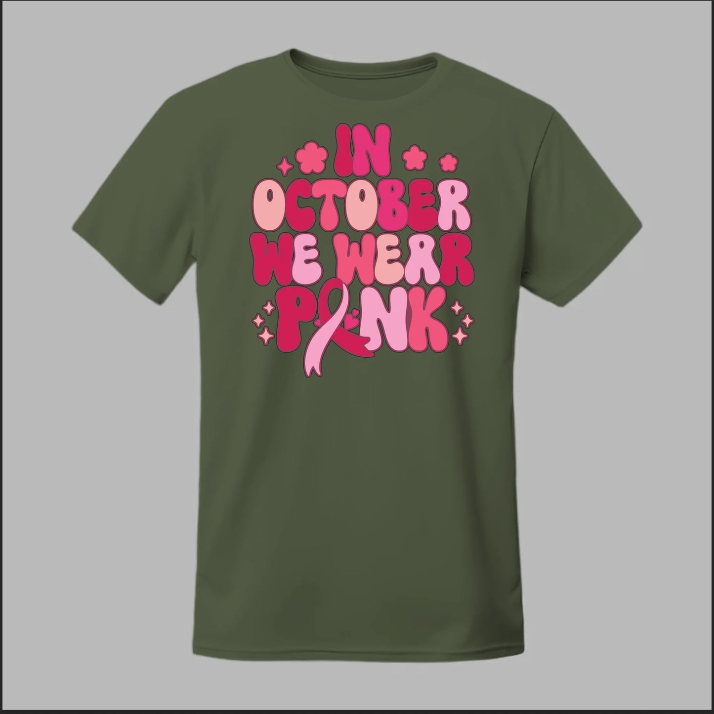 Front Military Green