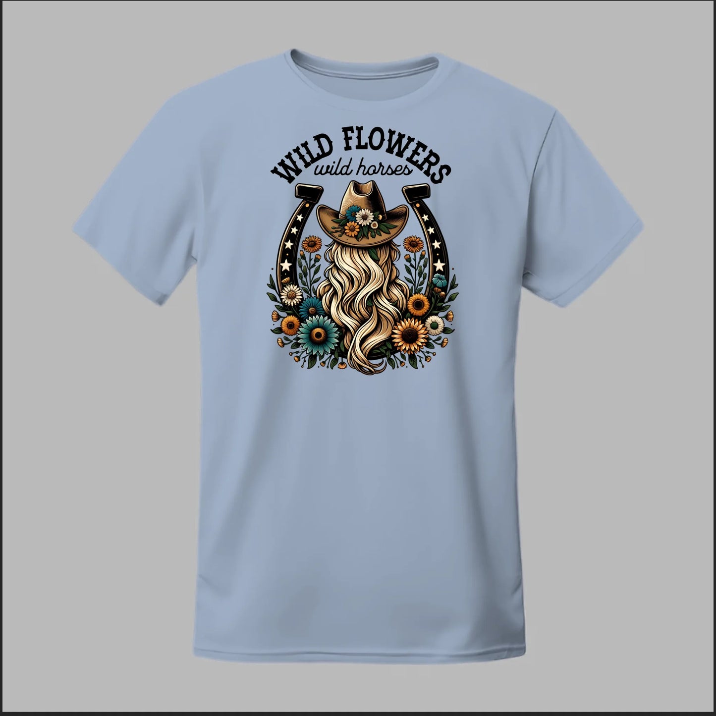 Wildflower Cowgirl Tee