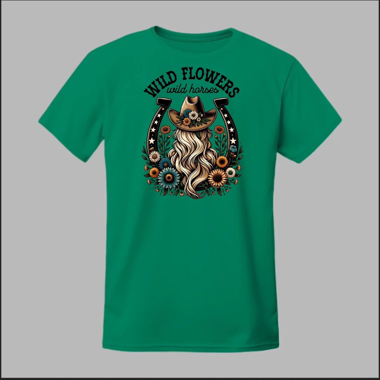 Wildflower Cowgirl Tee