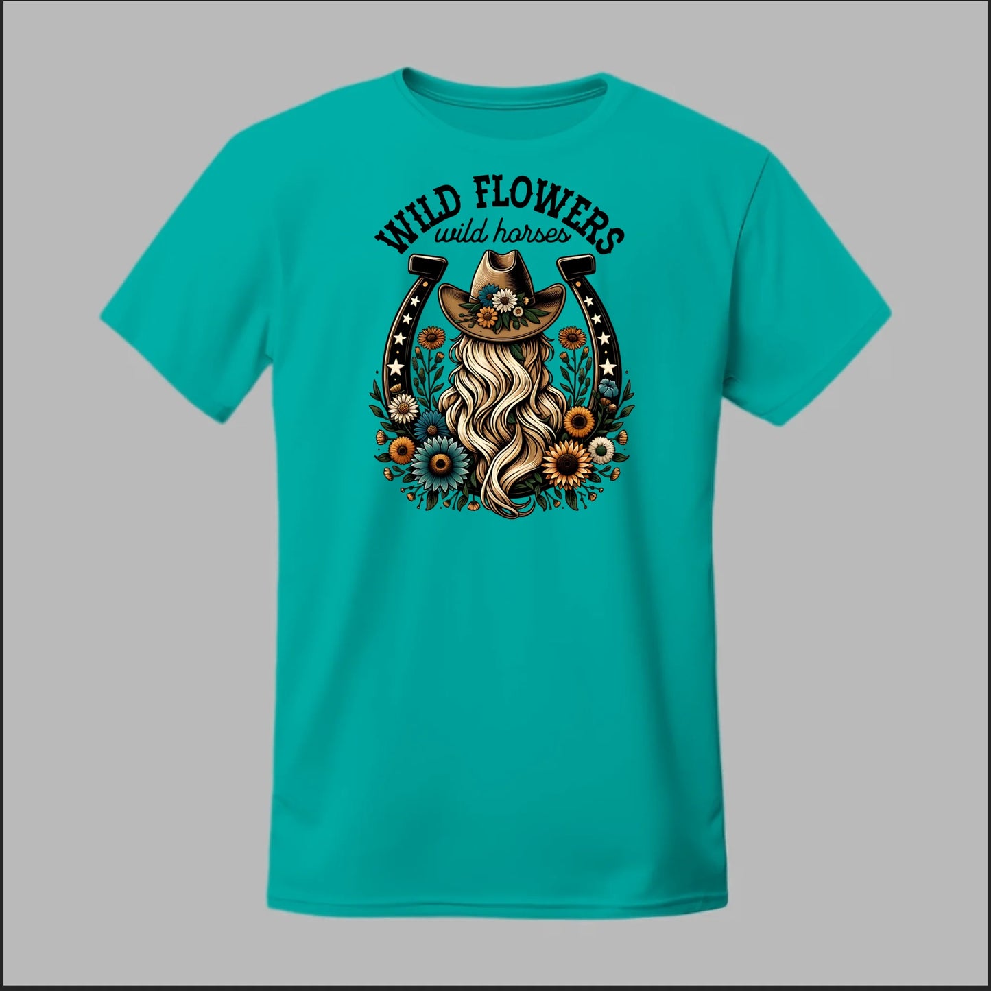 Wildflower Cowgirl Tee