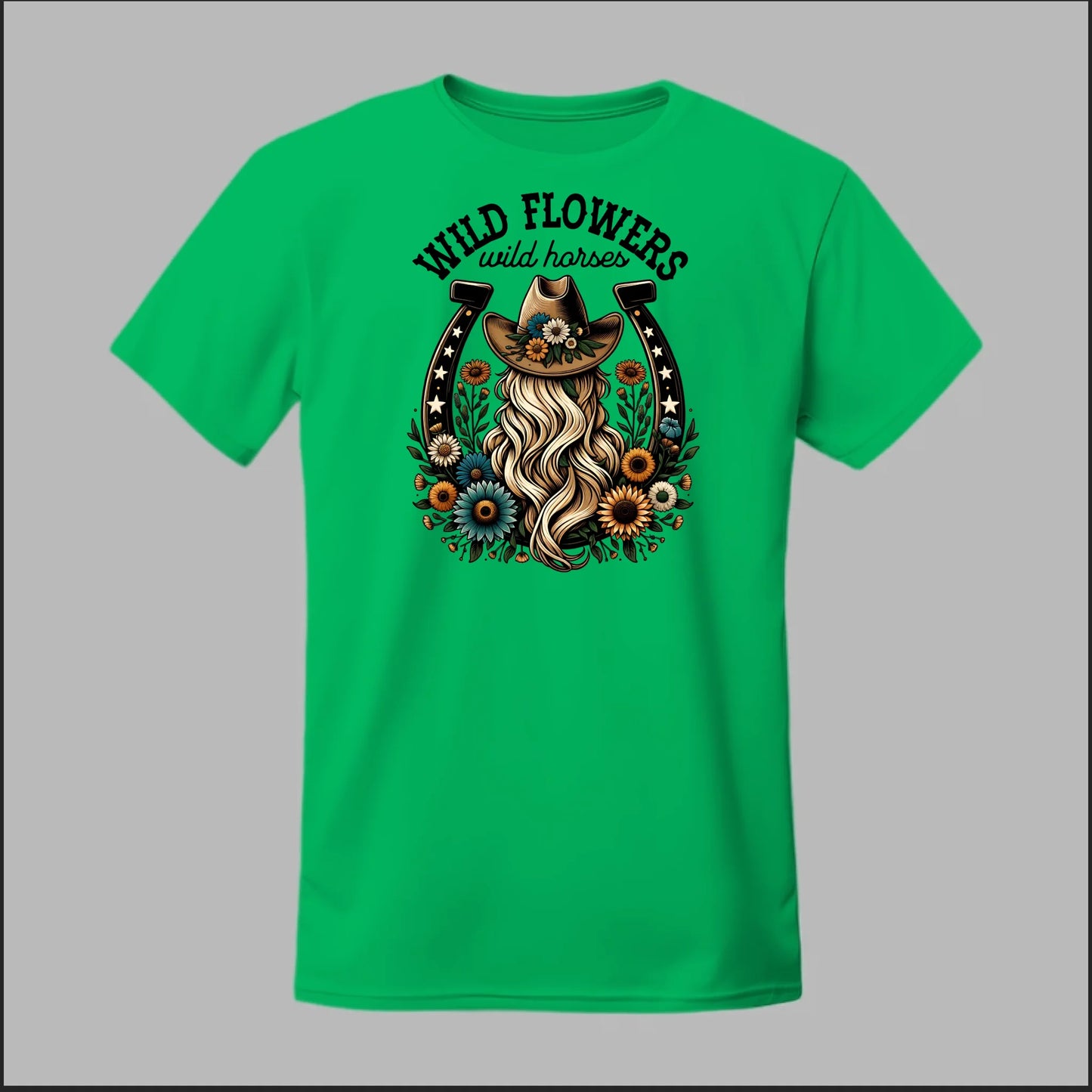 Wildflower Cowgirl Tee
