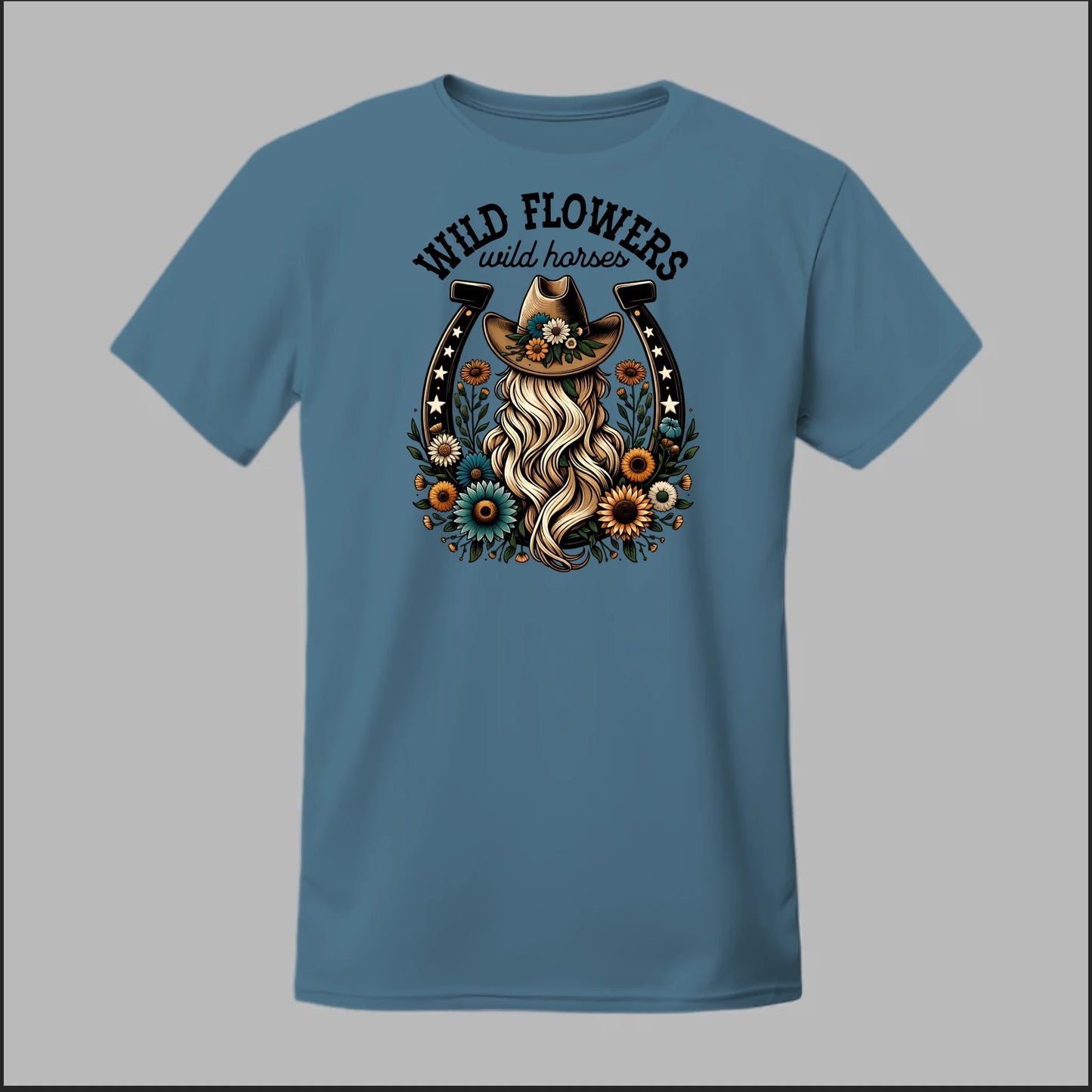 Wildflower Cowgirl Tee