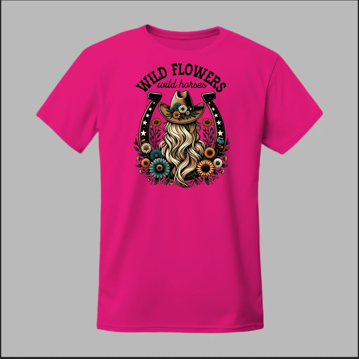 Wildflower Cowgirl Tee