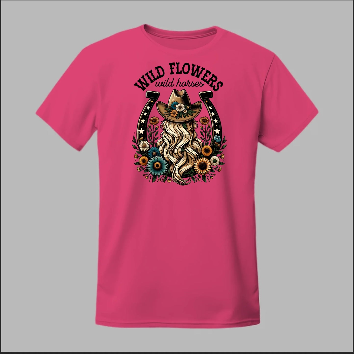 Wildflower Cowgirl Tee