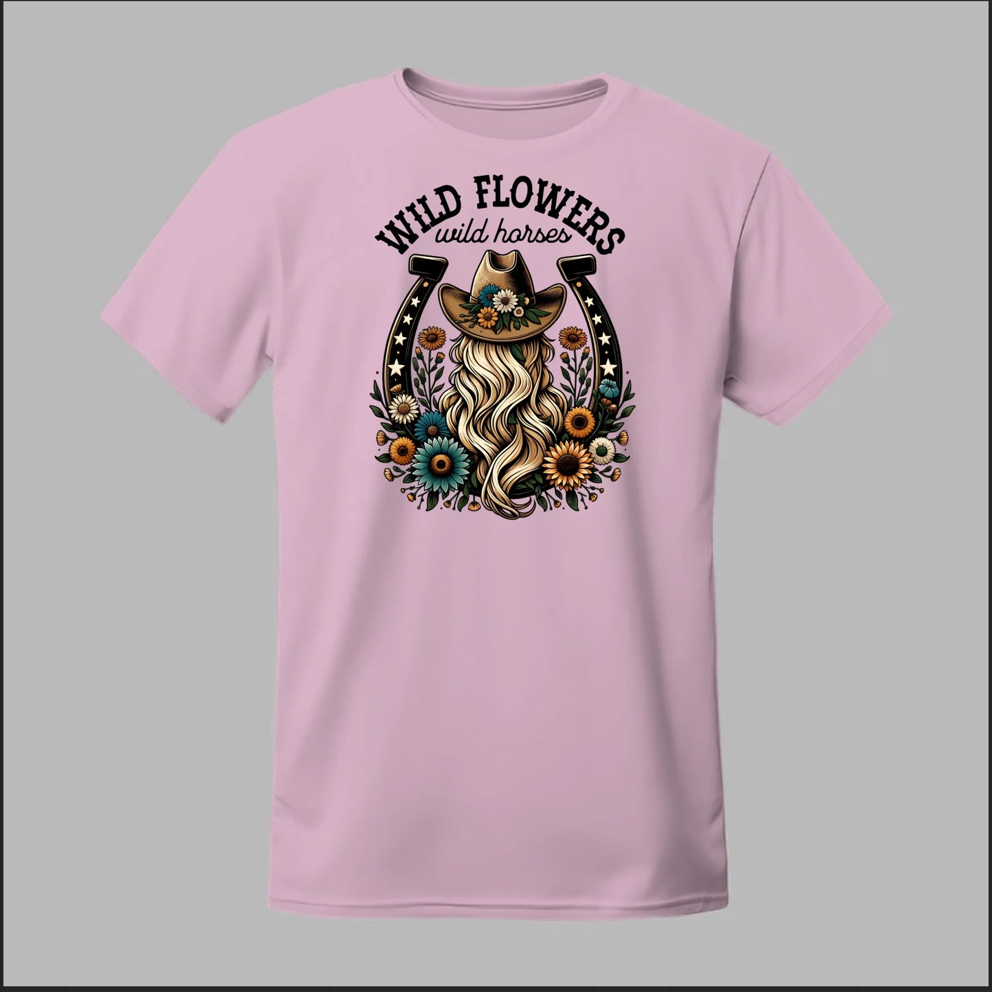 Wildflower Cowgirl Tee