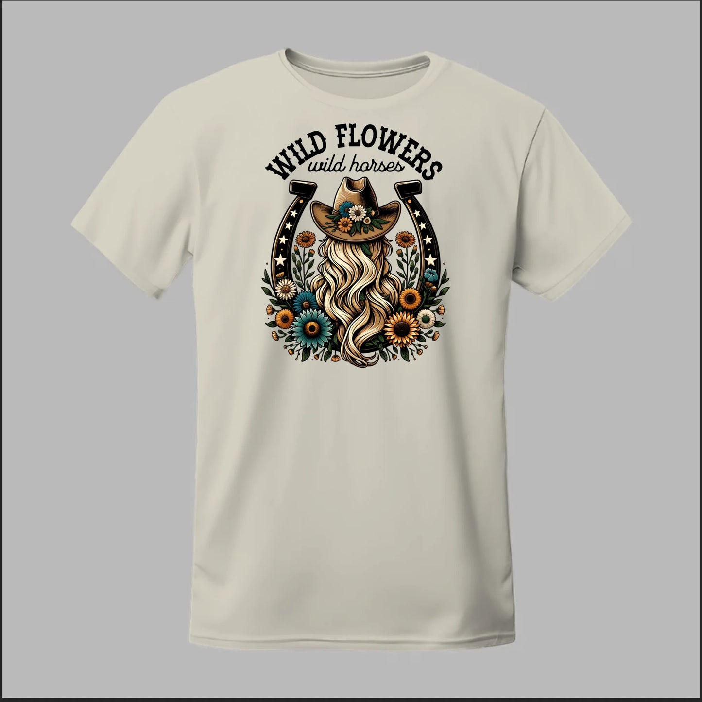 Wildflower Cowgirl Tee