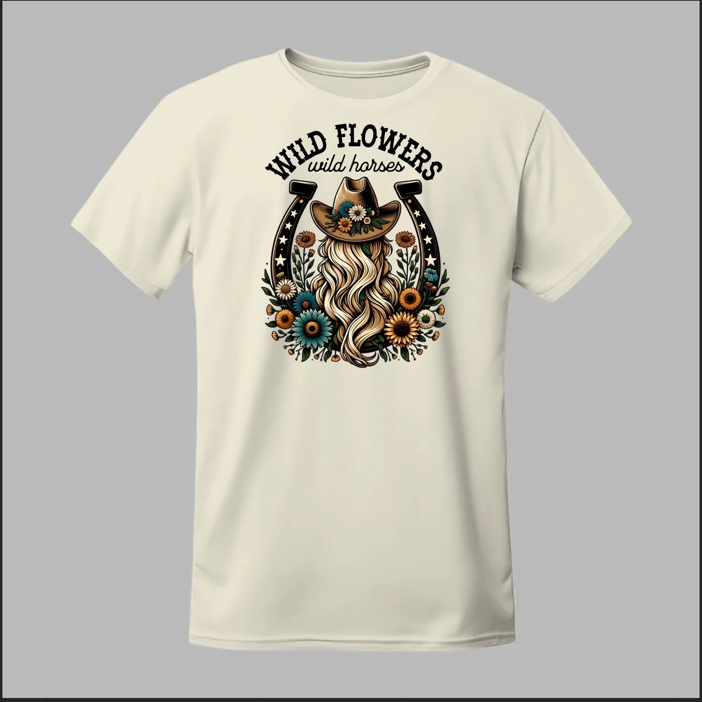 Wildflower Cowgirl Tee