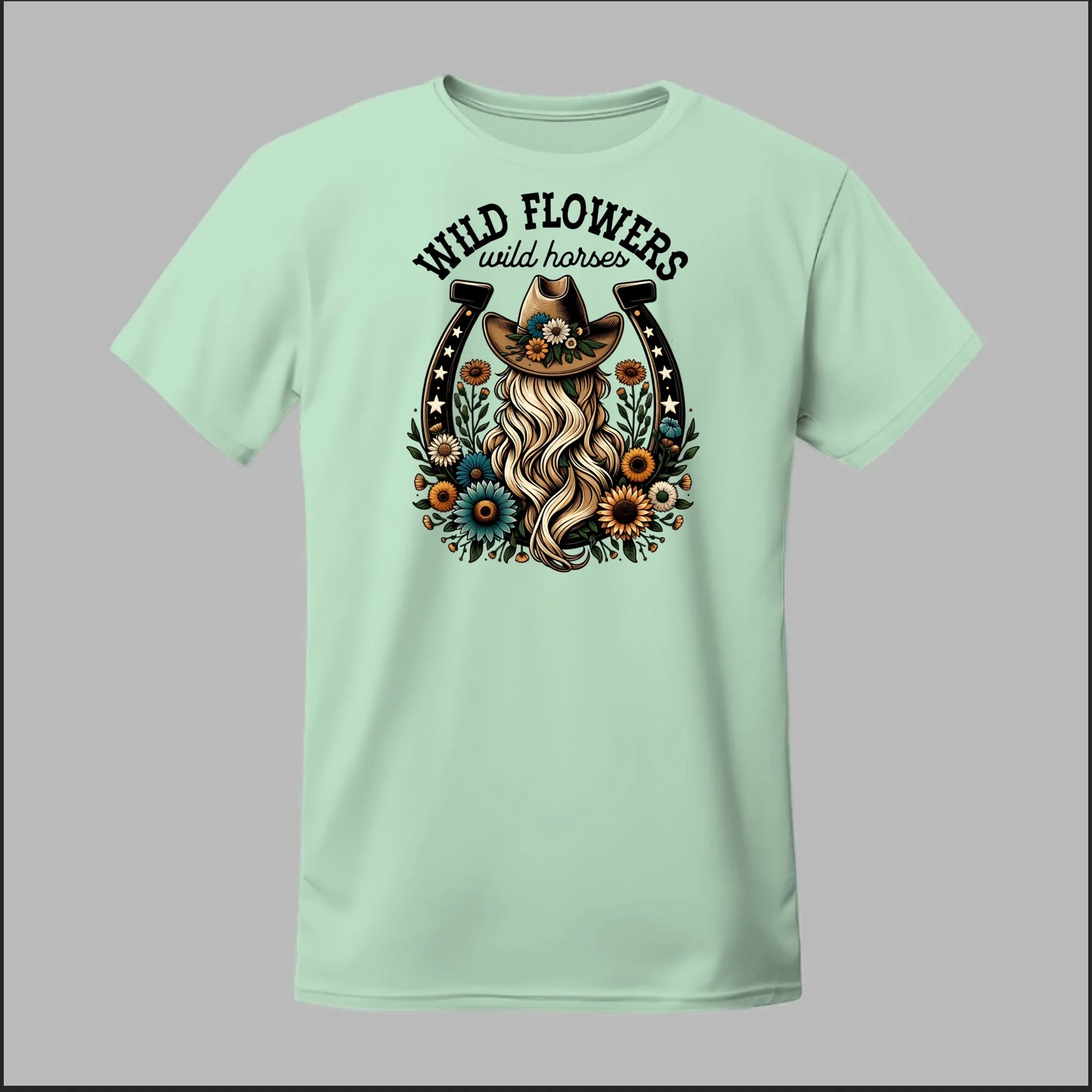 Wildflower Cowgirl Tee