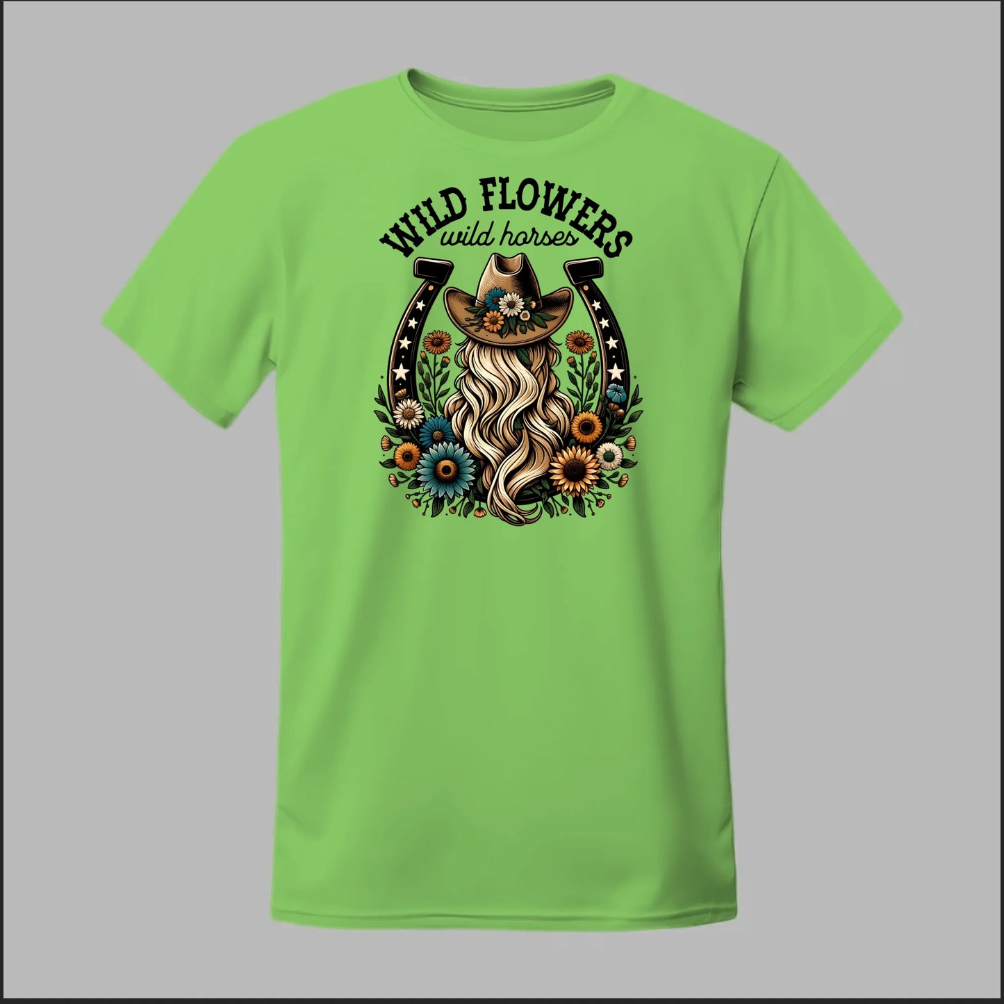 Wildflower Cowgirl Tee