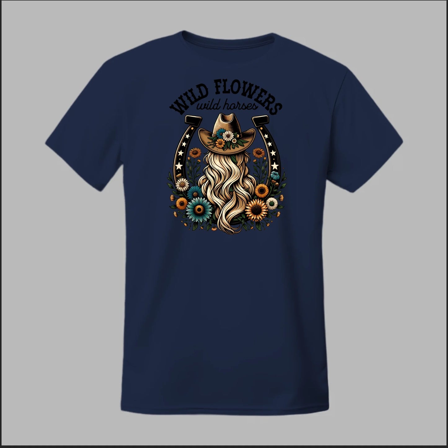Wildflower Cowgirl Tee