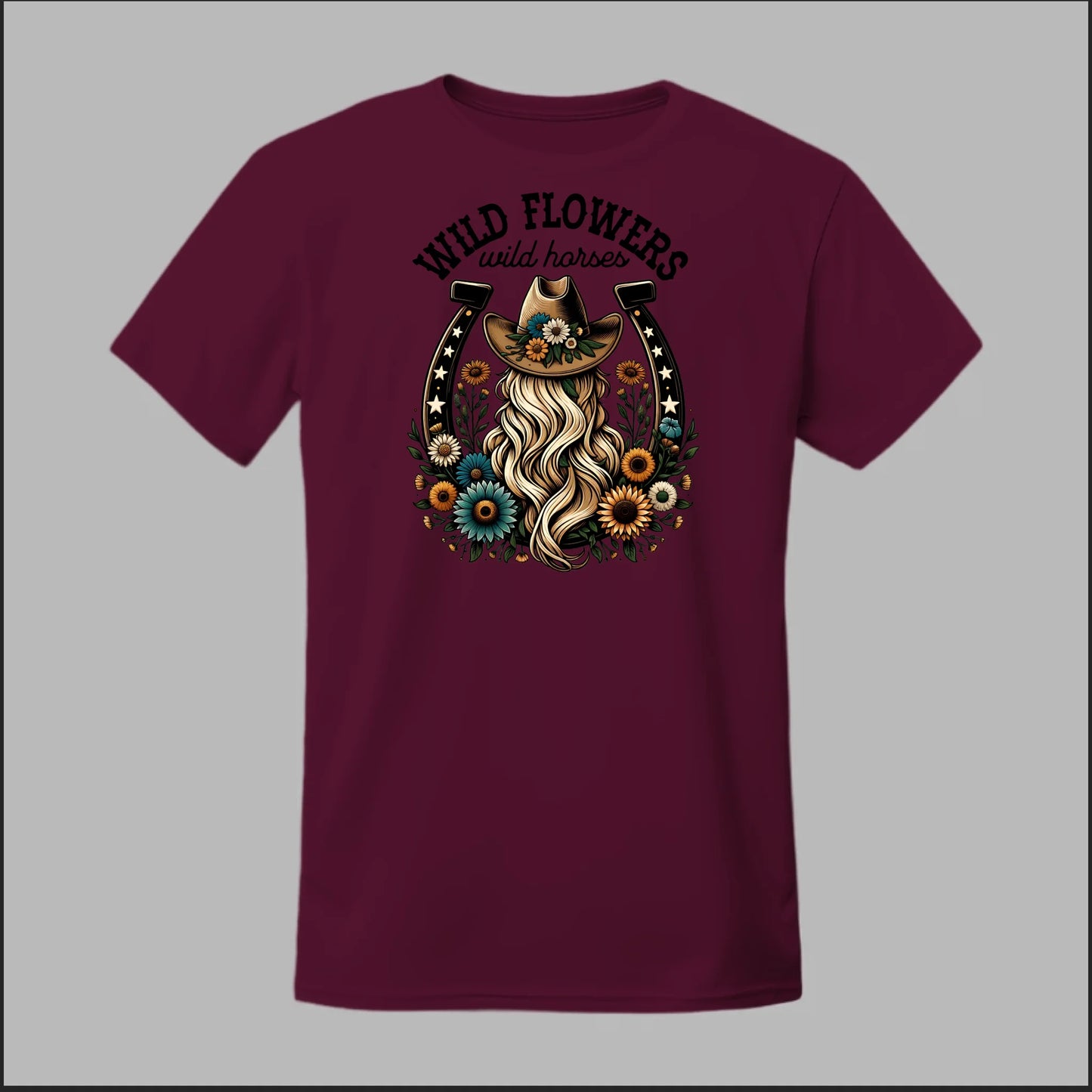 Wildflower Cowgirl Tee