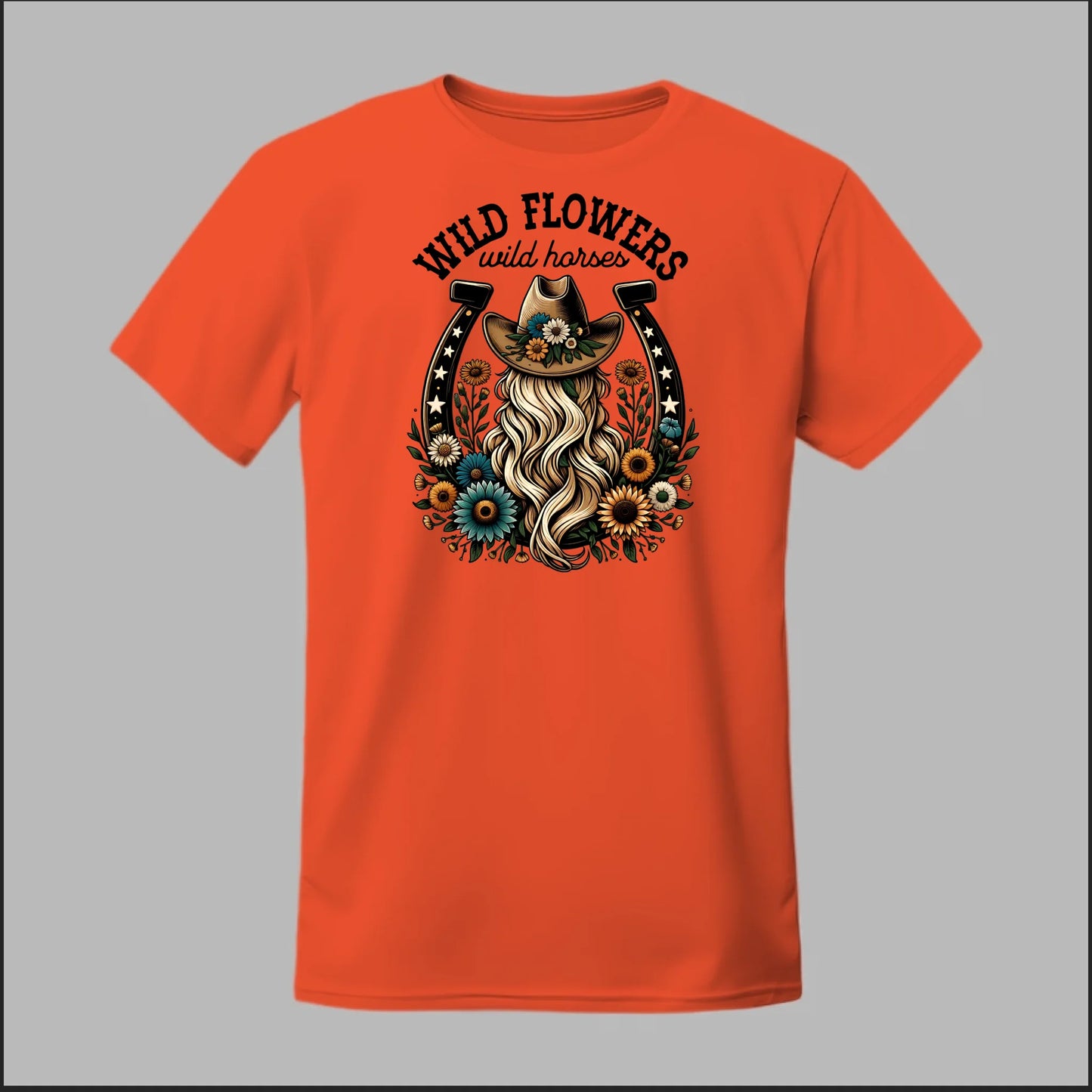 Wildflower Cowgirl Tee