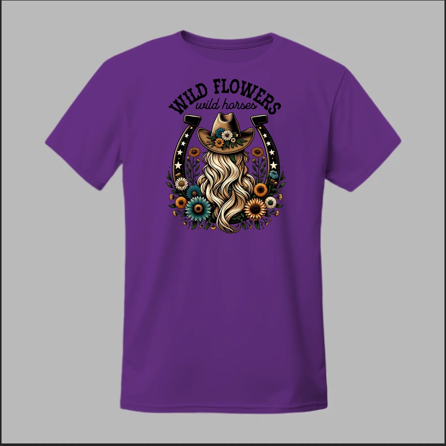 Wildflower Cowgirl Tee